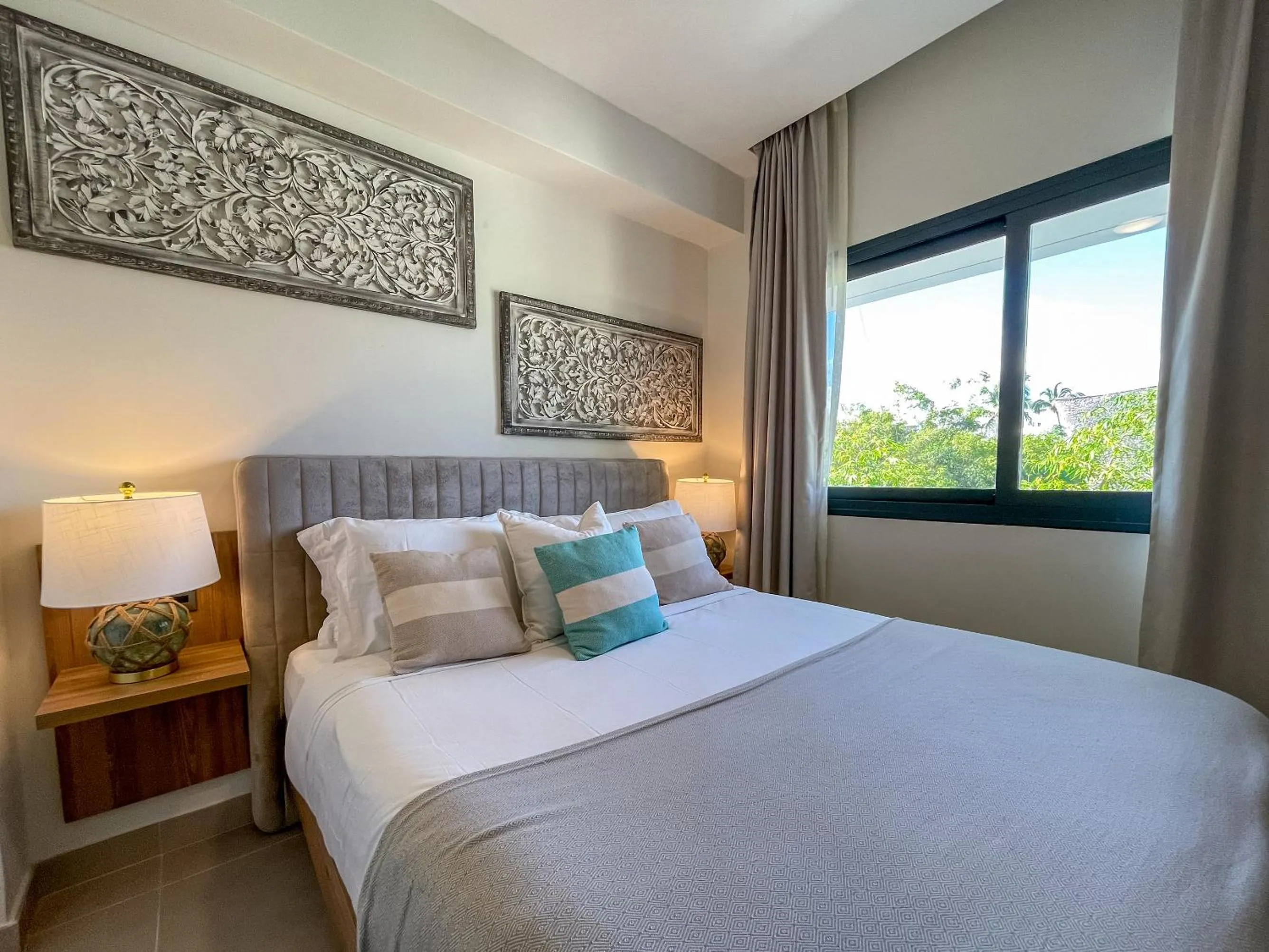 Bed in Beach Homes Punta Cana