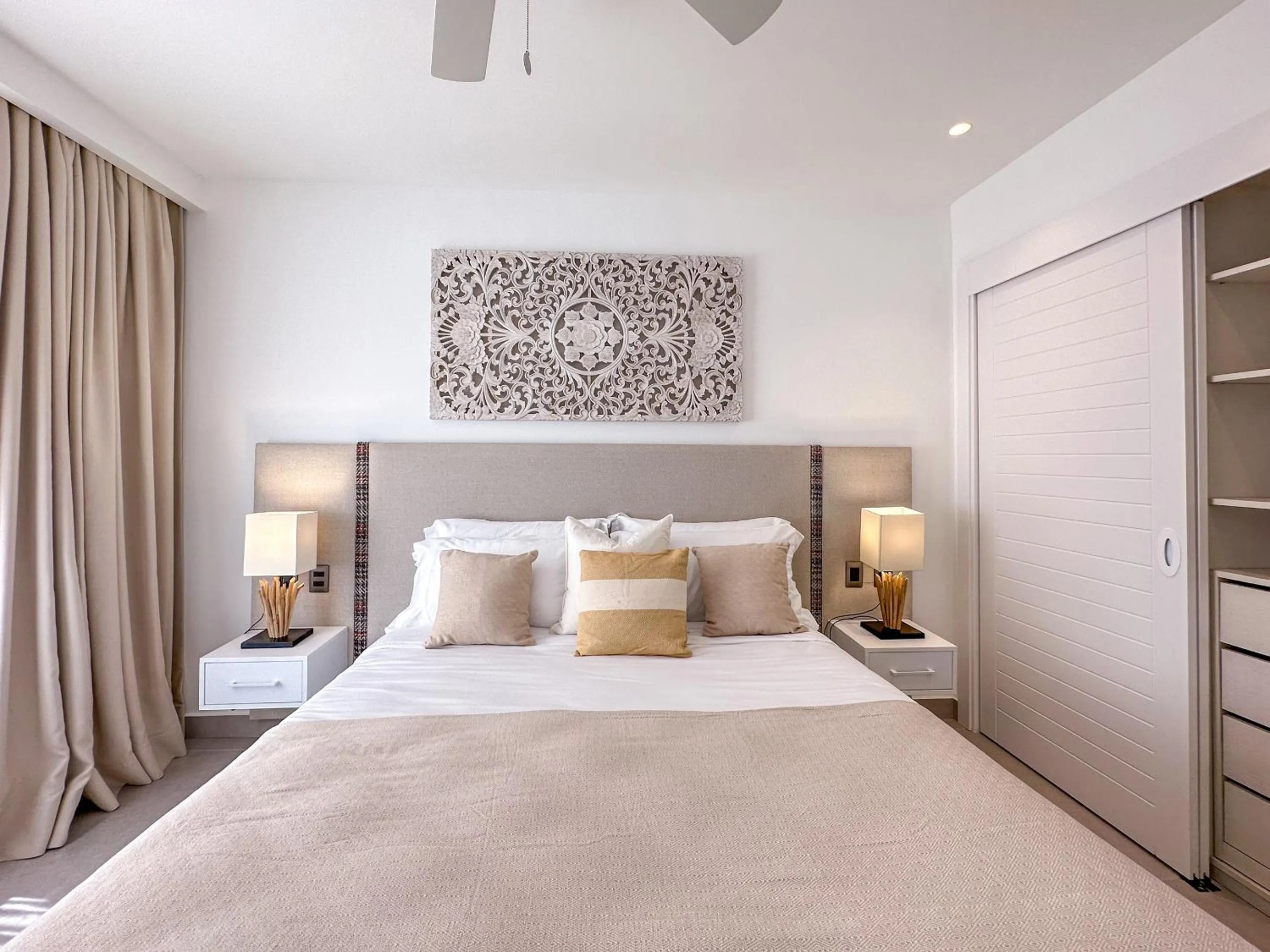 Bed in Beach Homes Punta Cana