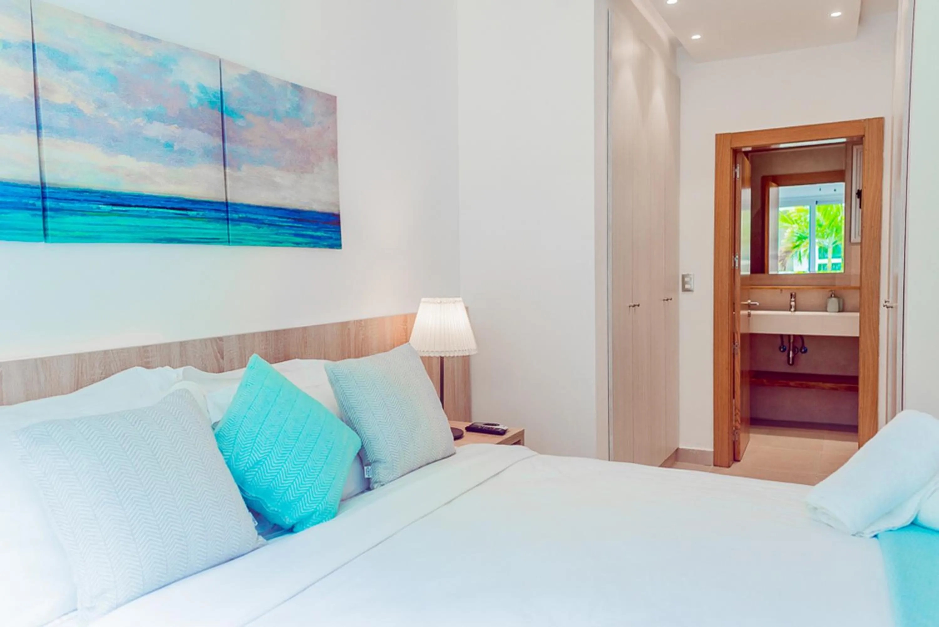 Bed in Beach Homes Punta Cana