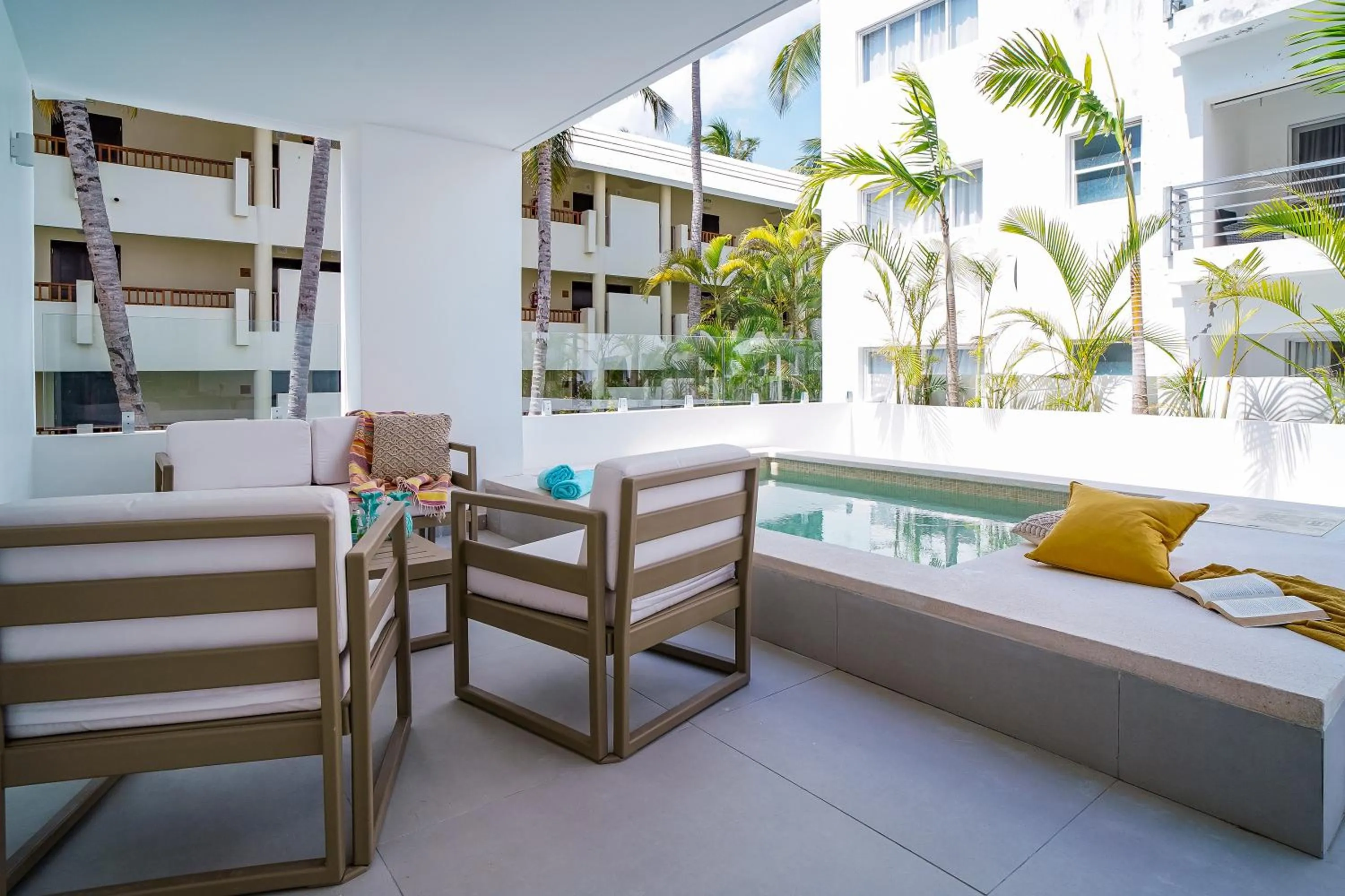 Patio in Beach Homes Punta Cana