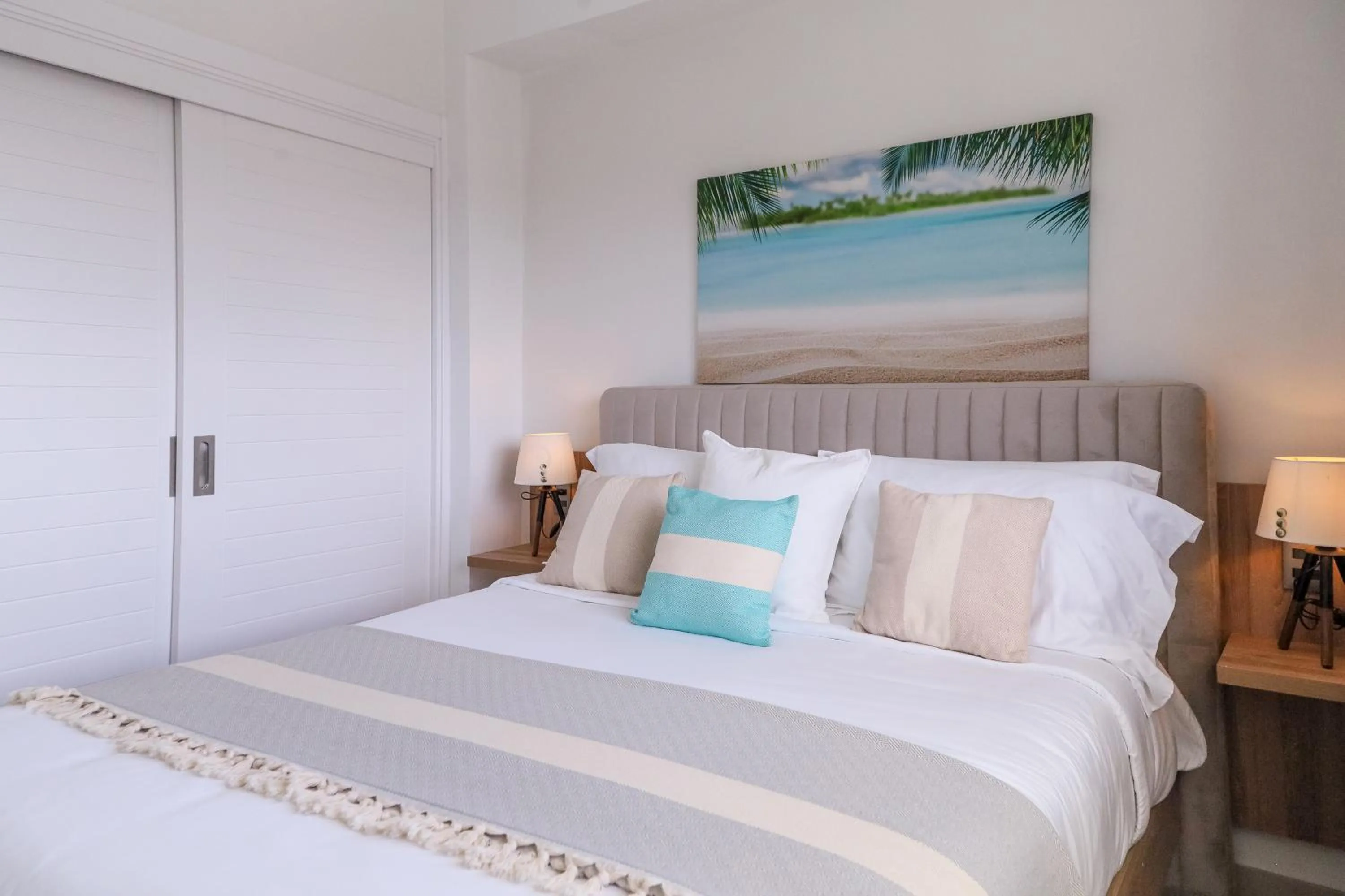 Bed in Beach Homes Punta Cana