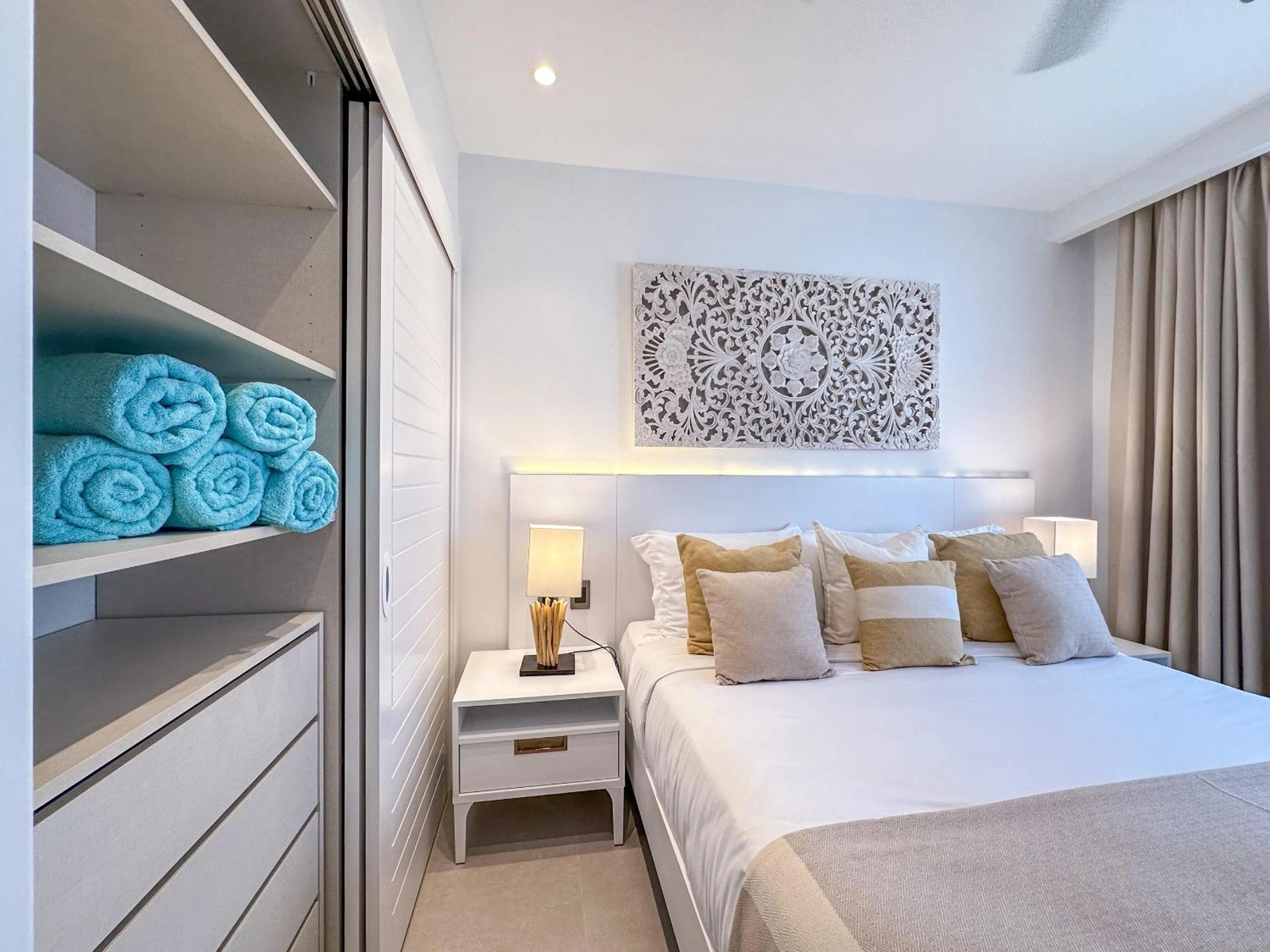 Bedroom, Bed in Beach Homes Punta Cana