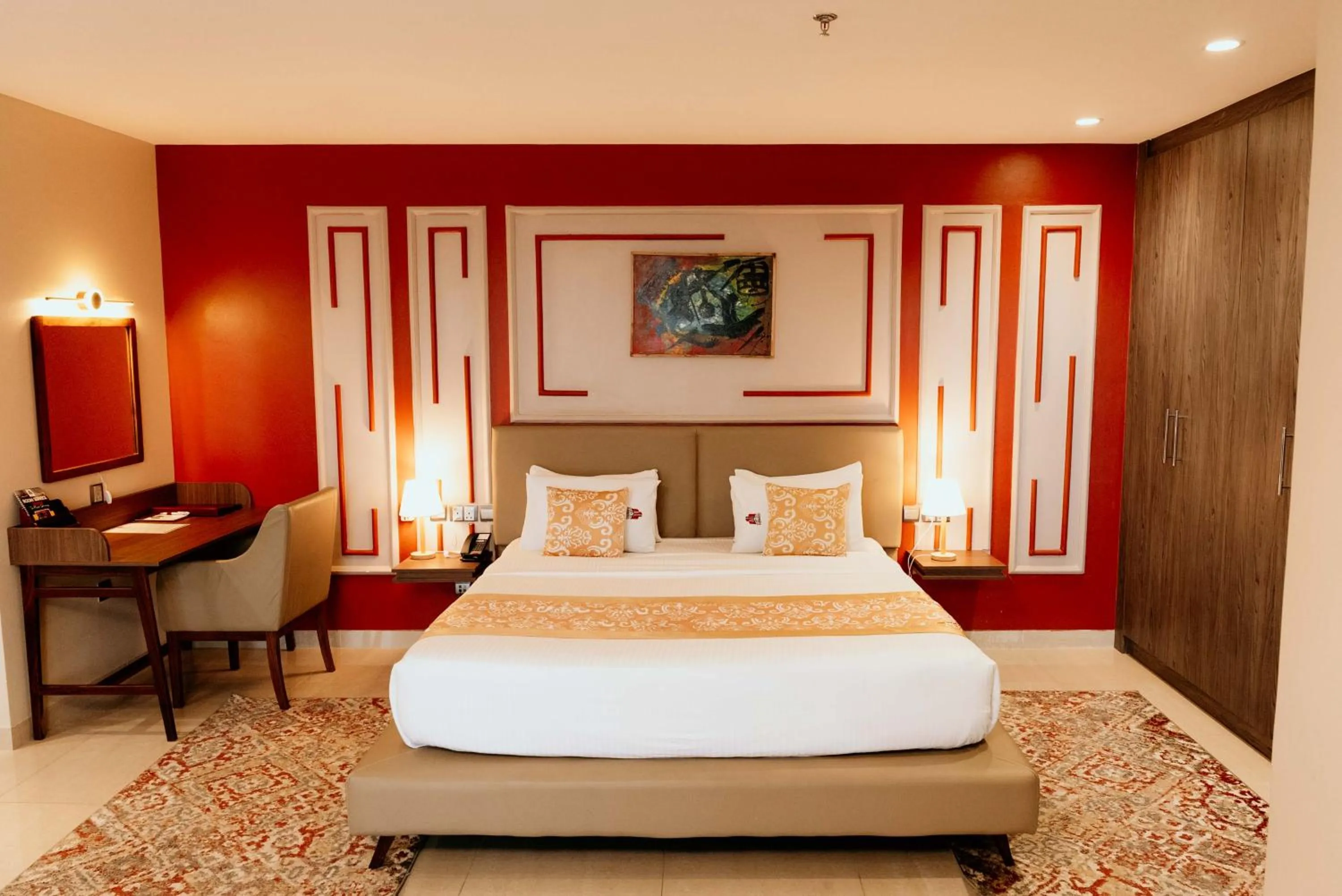 Bedroom, Bed in Kingjada Hotels & Apartments