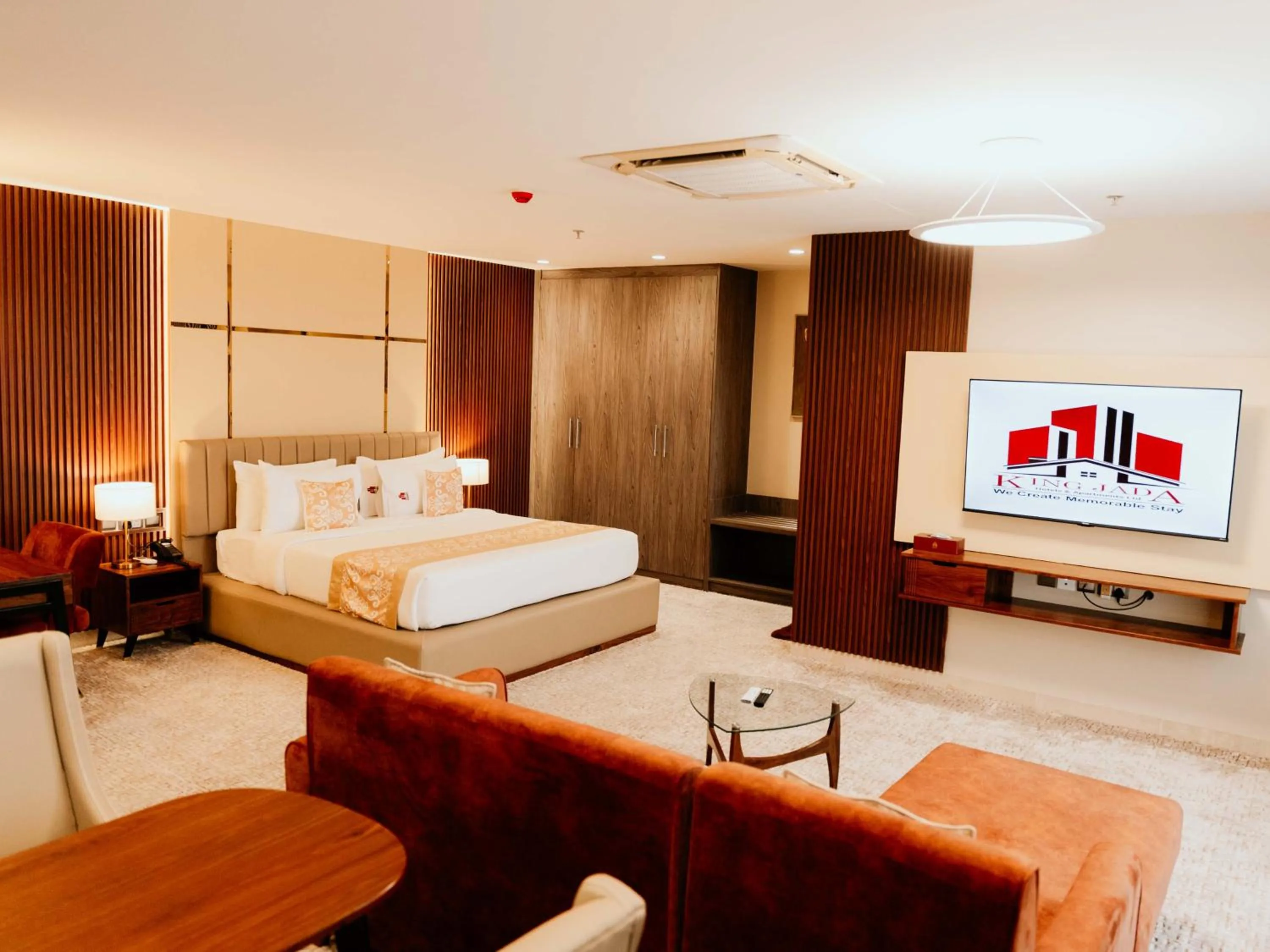 Living room, Bed in Kingjada Hotels & Apartments