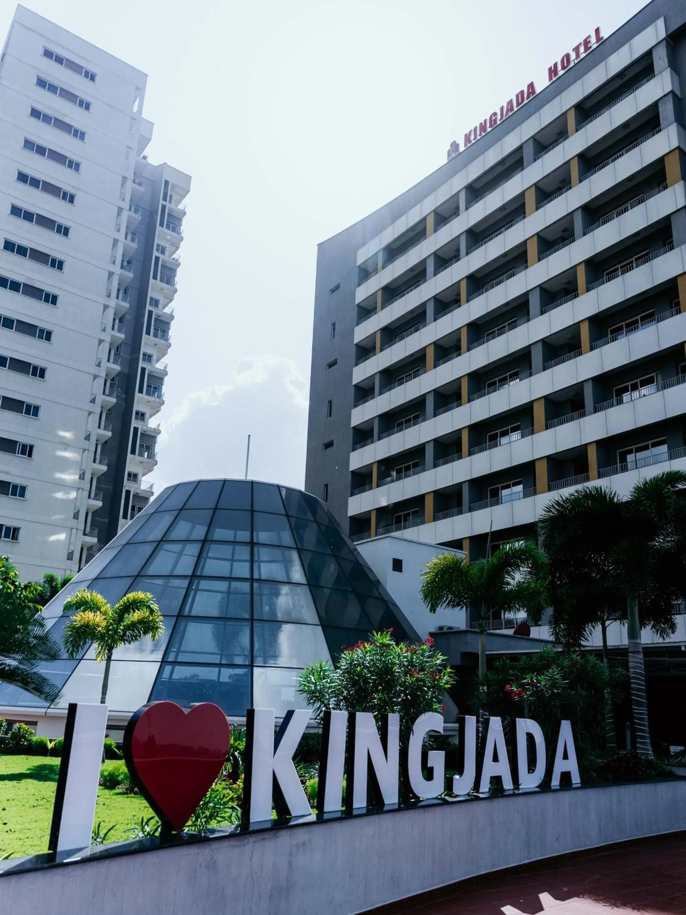 Property building in Kingjada Hotels & Apartments
