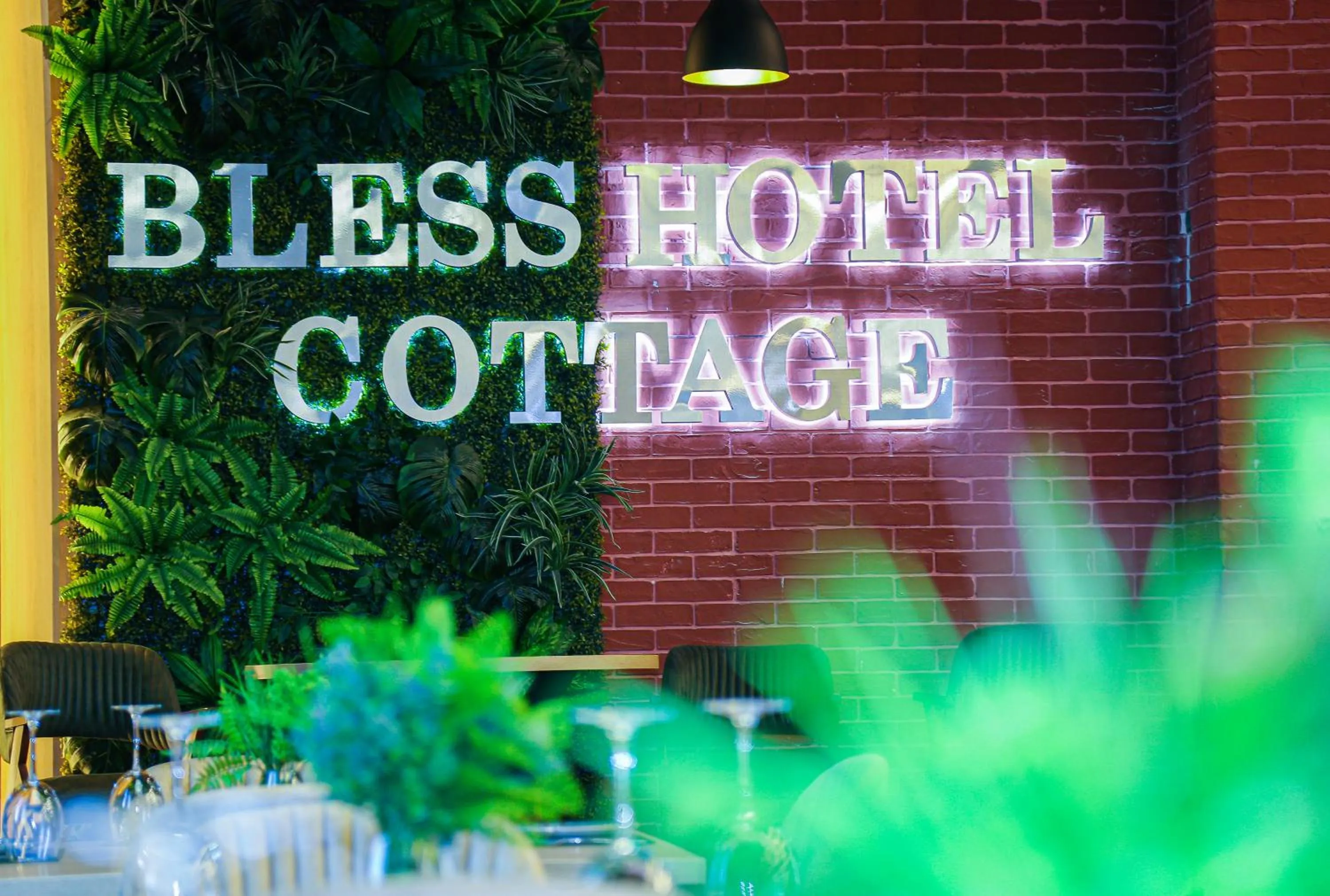 Property logo or sign in Gabala Bless Hotel Cottage