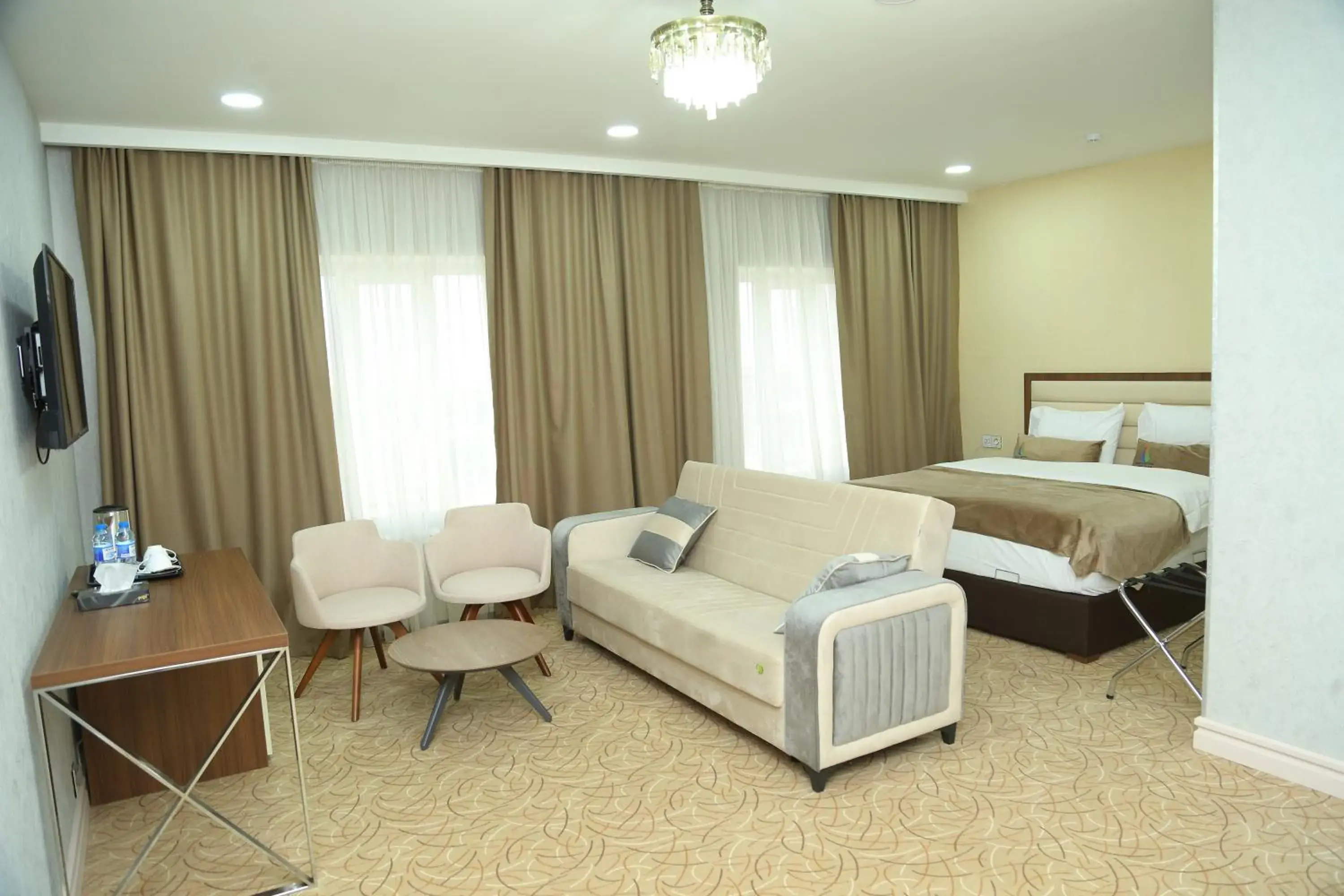 Junior Suite with Pool View in Gabala Bless Hotel Cottage Junior Suite with Pool View in Gabala Bless Hotel Cottage