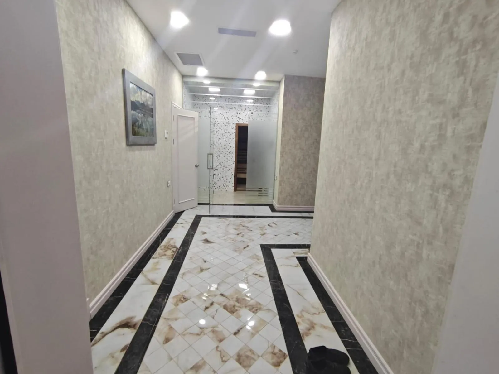 Facade/entrance in Gabala Bless Hotel Cottage