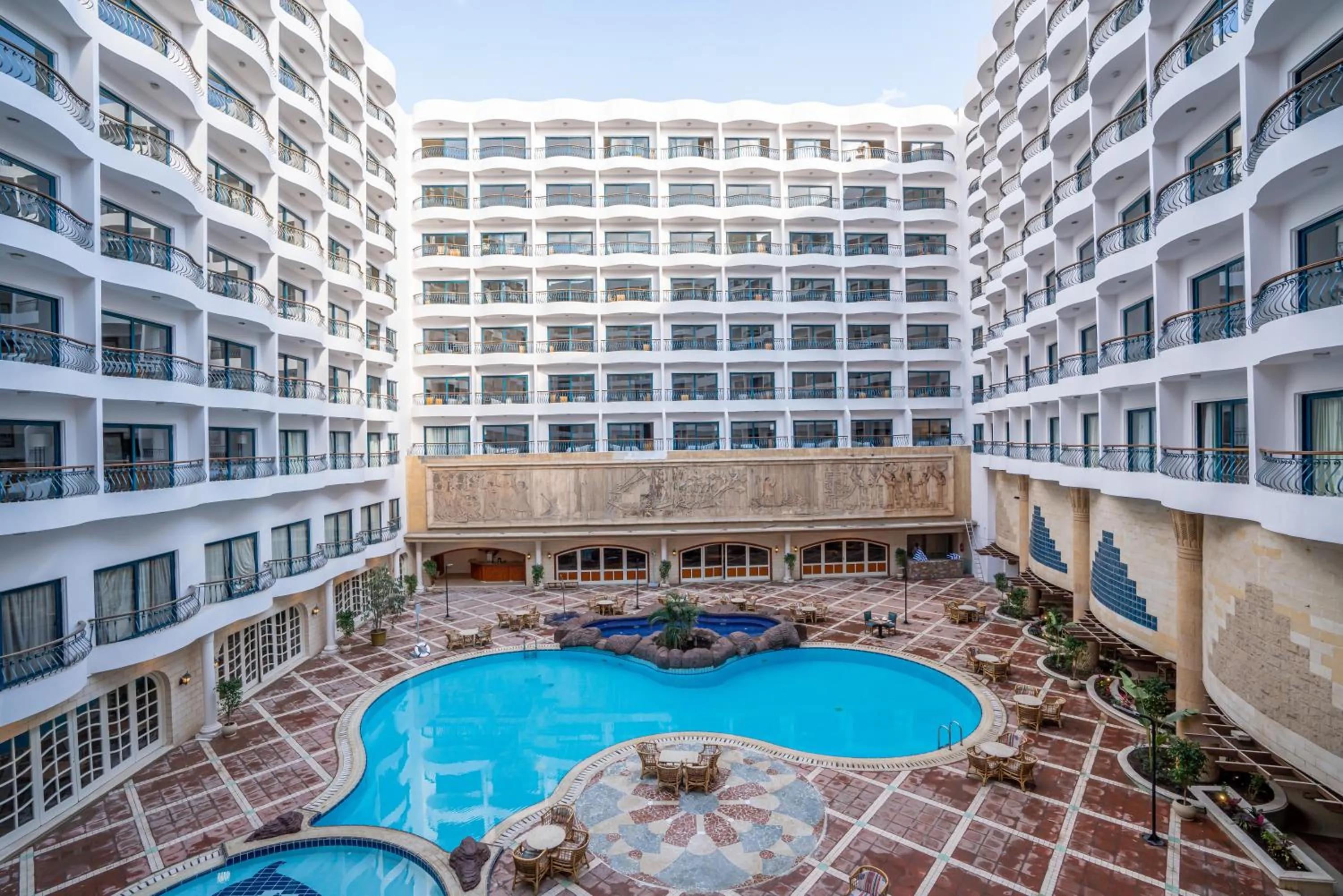 Property building in Azal Pyramids Hotel