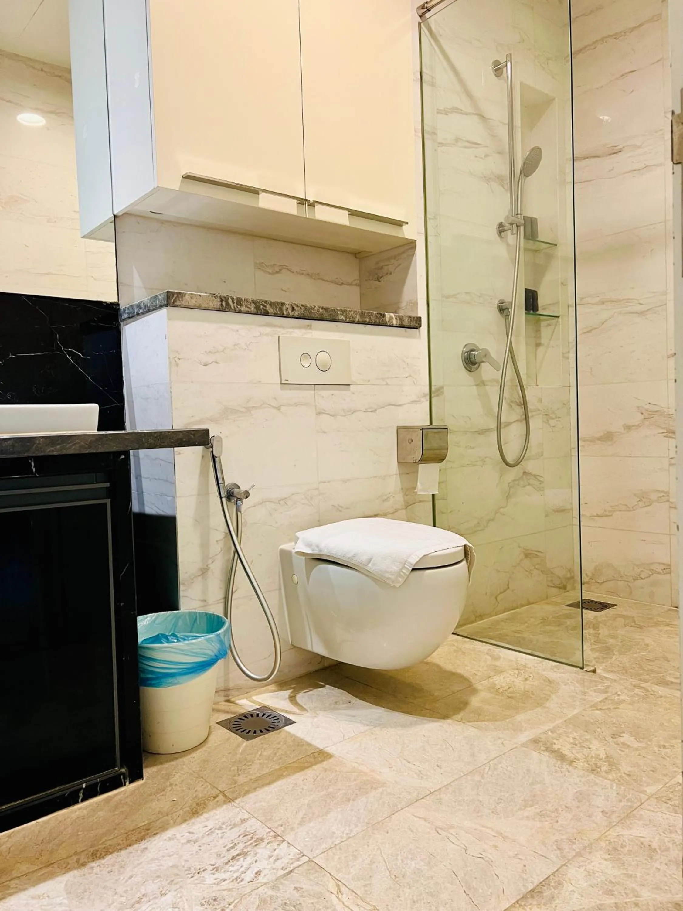 Shower in De Sky Platinum Suites KLCC Kuala Lumpur