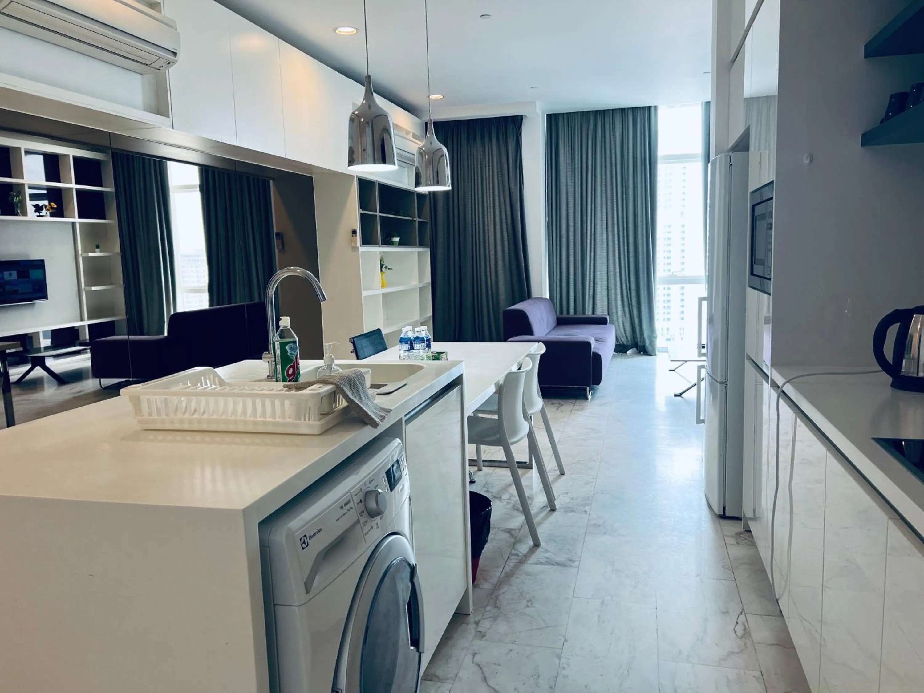 washing machine in De Sky Platinum Suites KLCC Kuala Lumpur