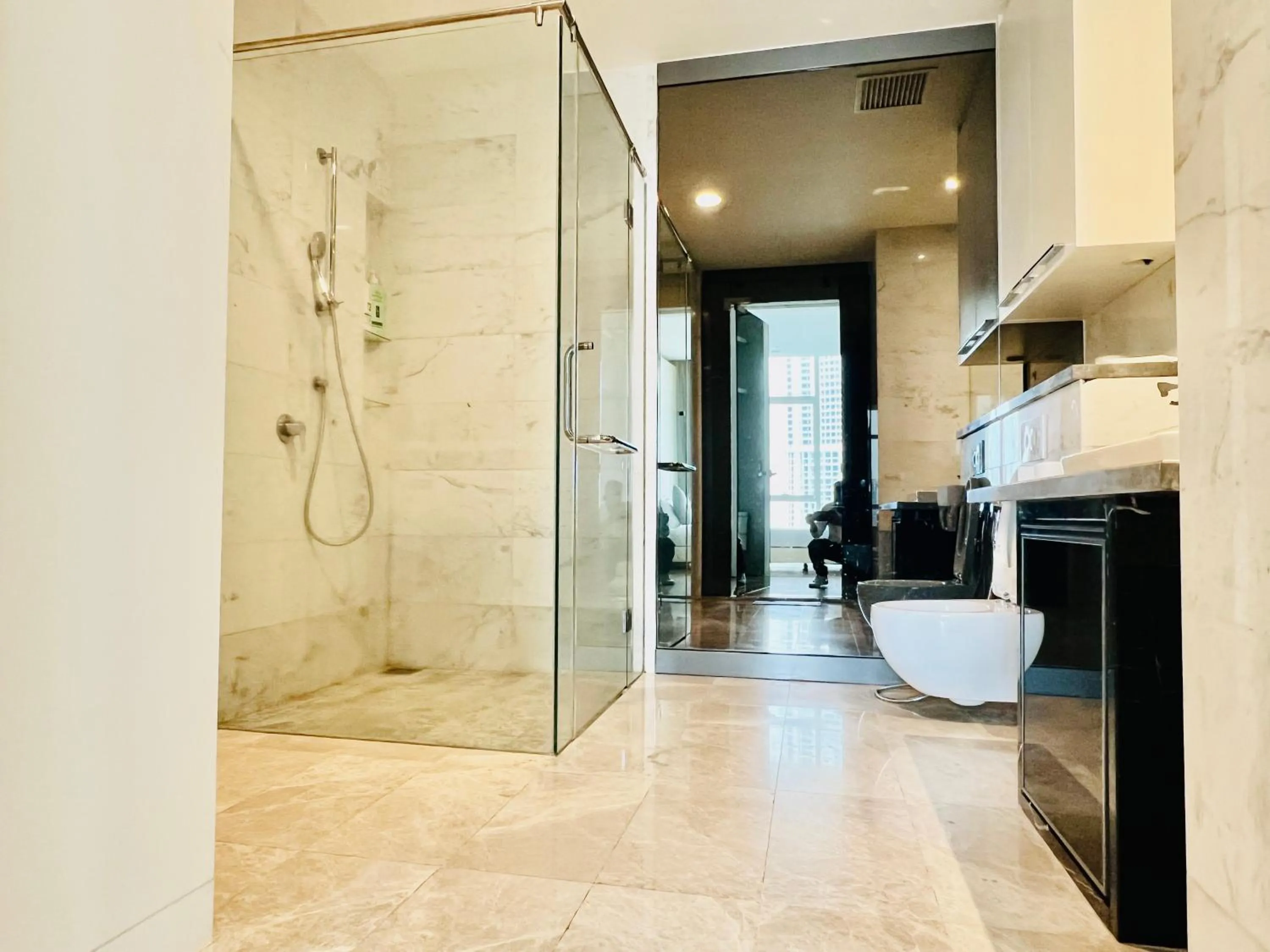 Shower in De Sky Platinum Suites KLCC Kuala Lumpur