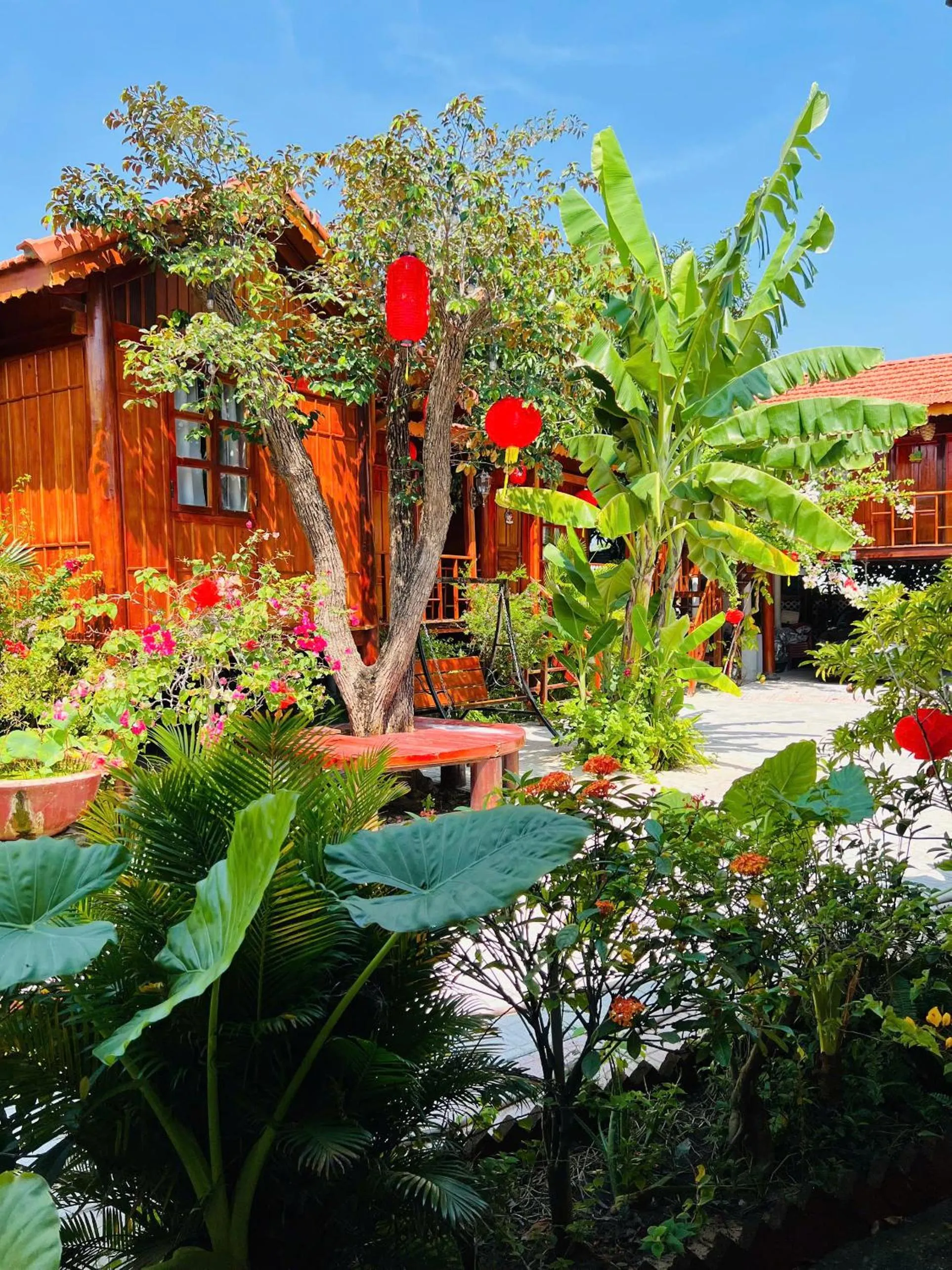 Property building in Wooden Homestay LAGI