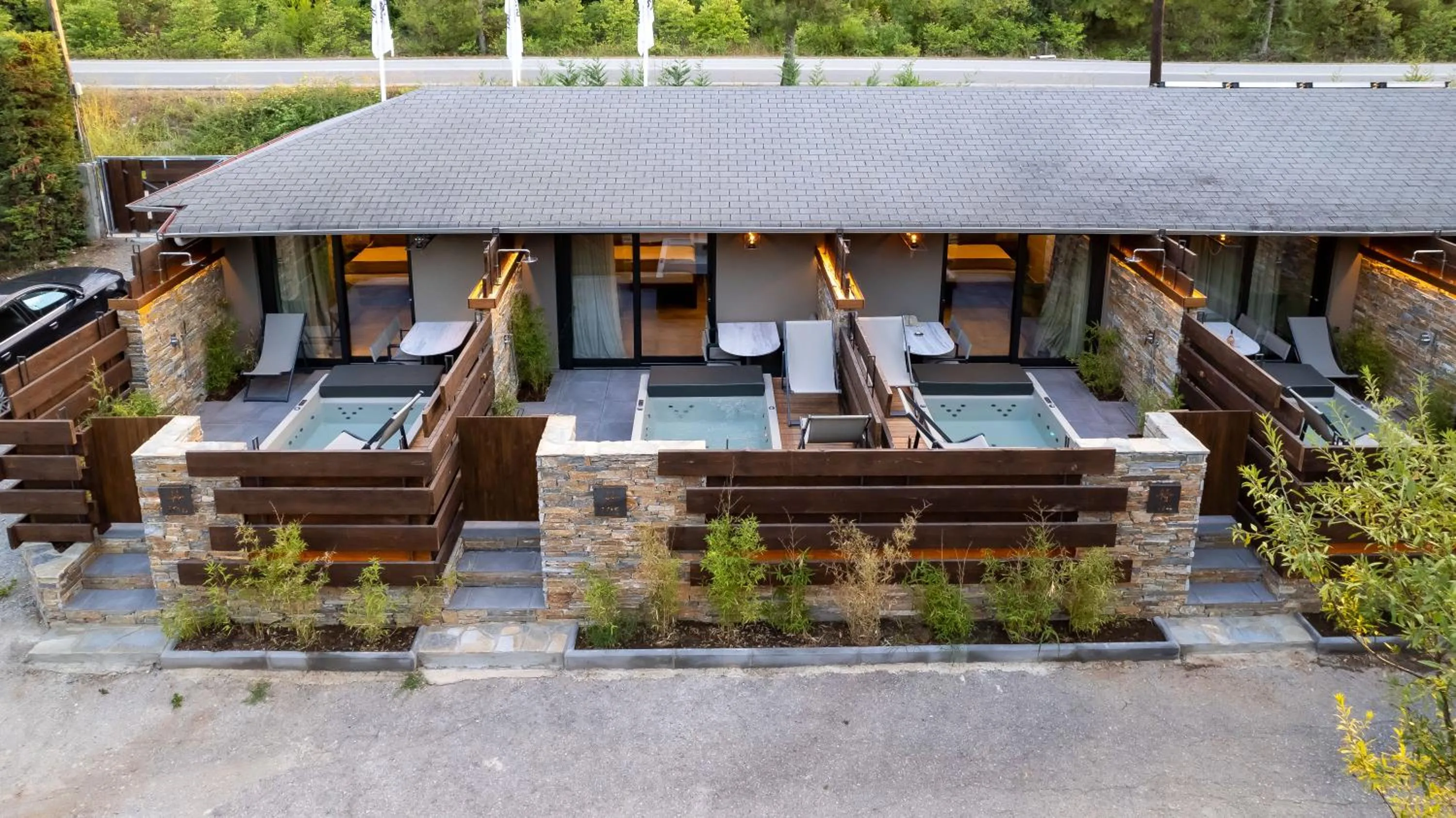 Property building in Sylvia Camping & Luxury Suites, Panel Hospitality Homes & Villas