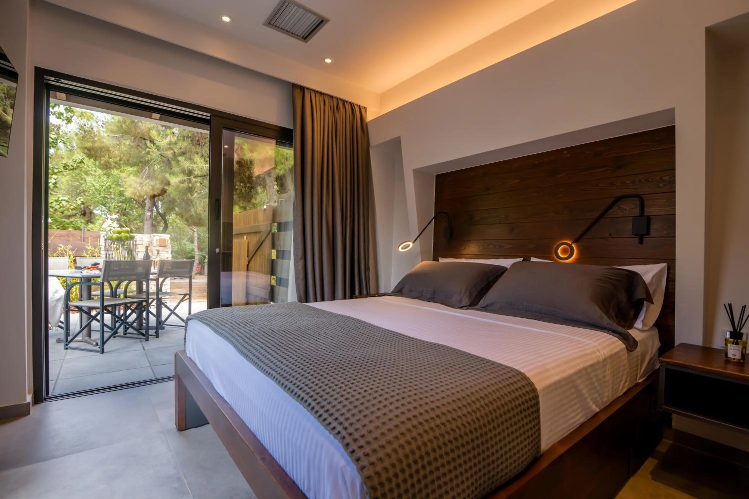 Bed in Sylvia Camping & Luxury Suites, Panel Hospitality Homes & Villas