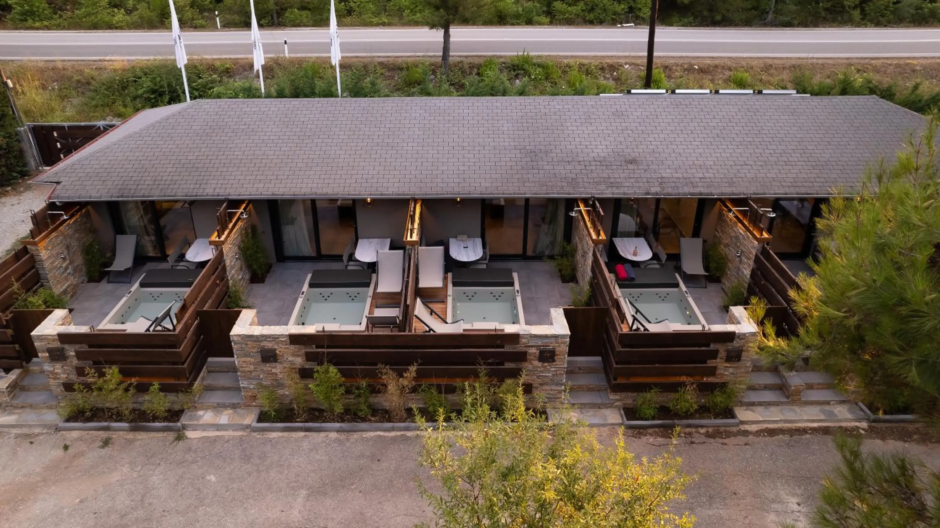 Property building in Sylvia Camping & Luxury Suites, Panel Hospitality Homes & Villas