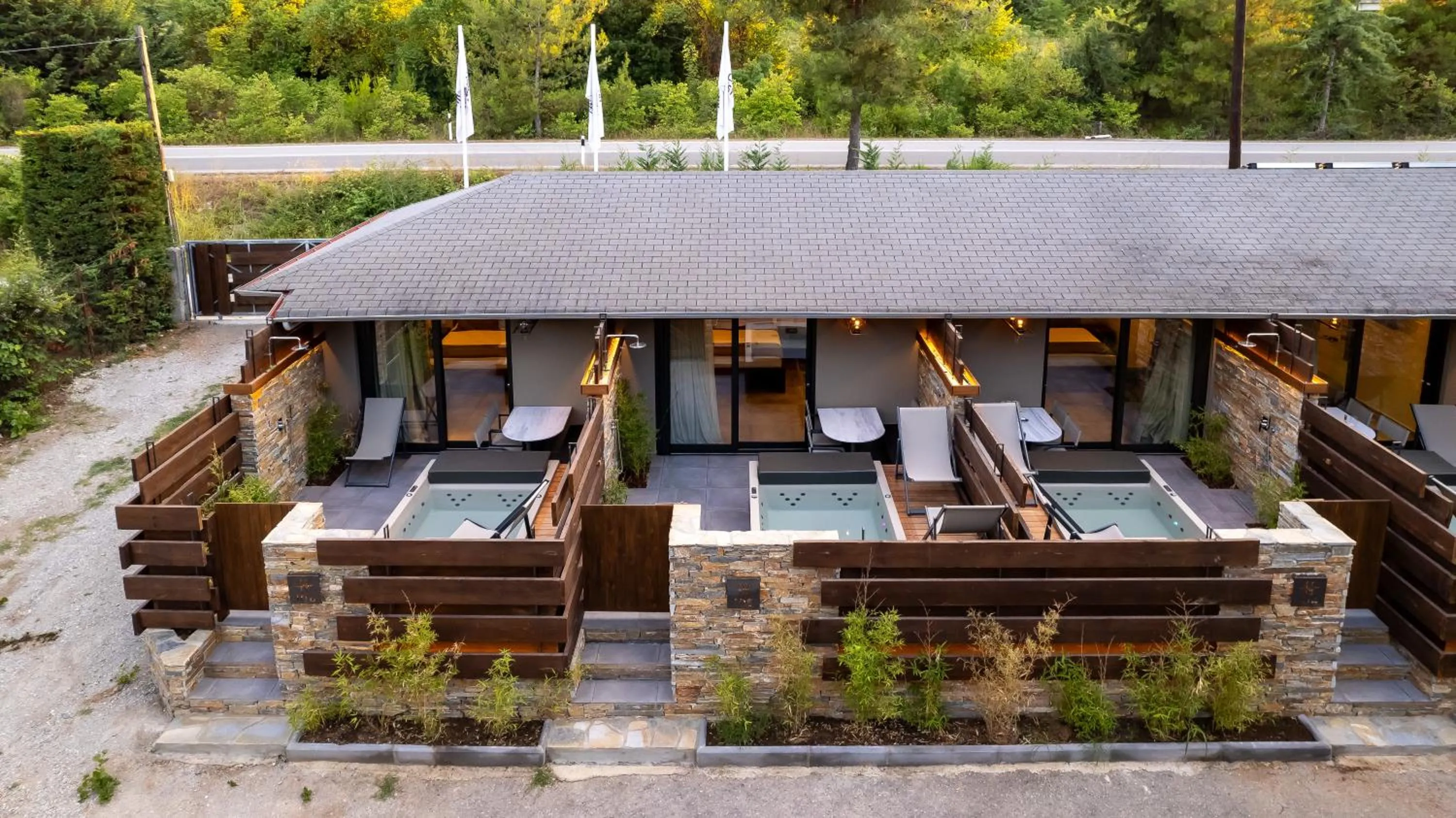 Property building in Sylvia Camping & Luxury Suites, Panel Hospitality Homes & Villas