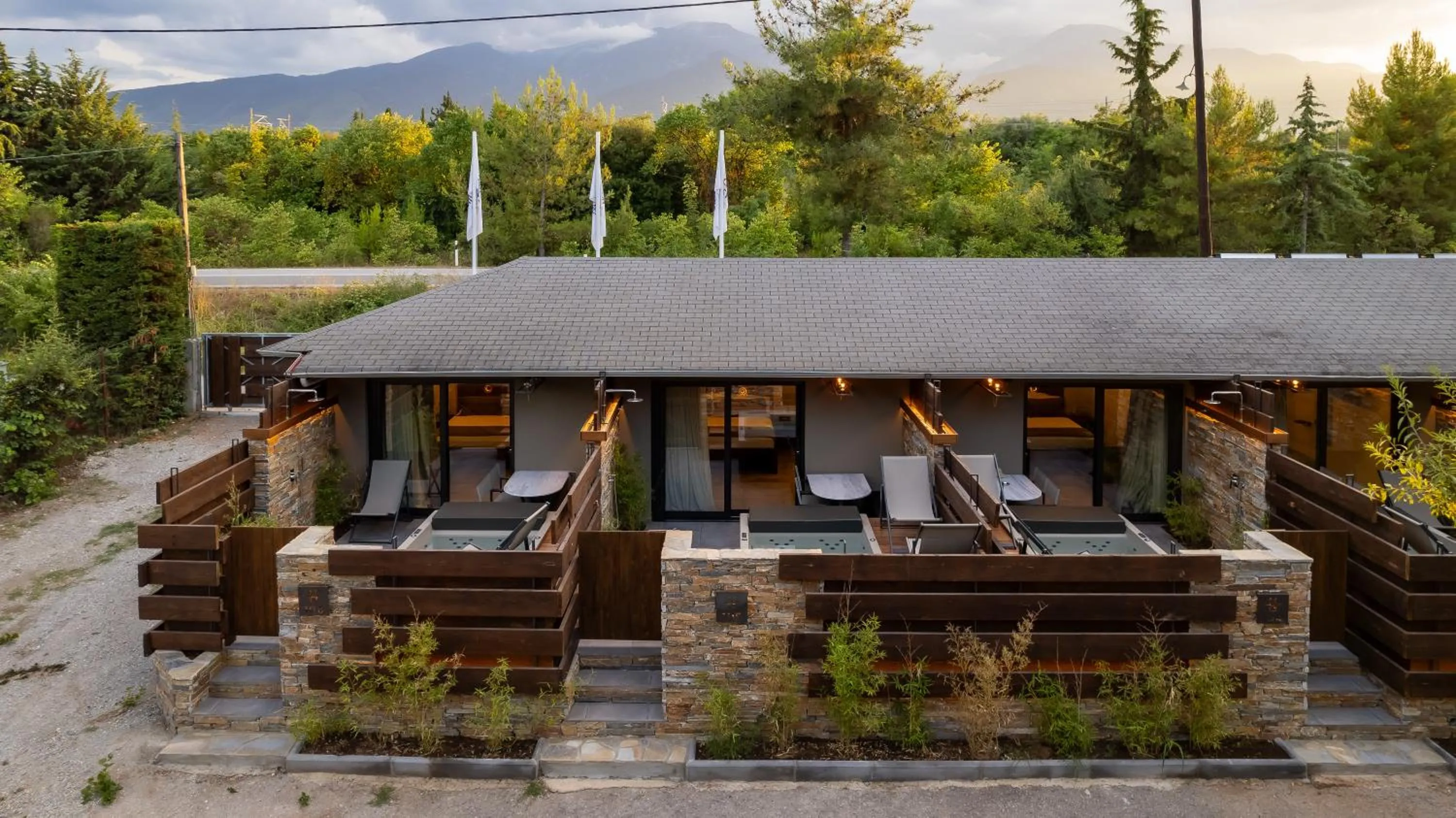 Property building in Sylvia Camping & Luxury Suites, Panel Hospitality Homes & Villas