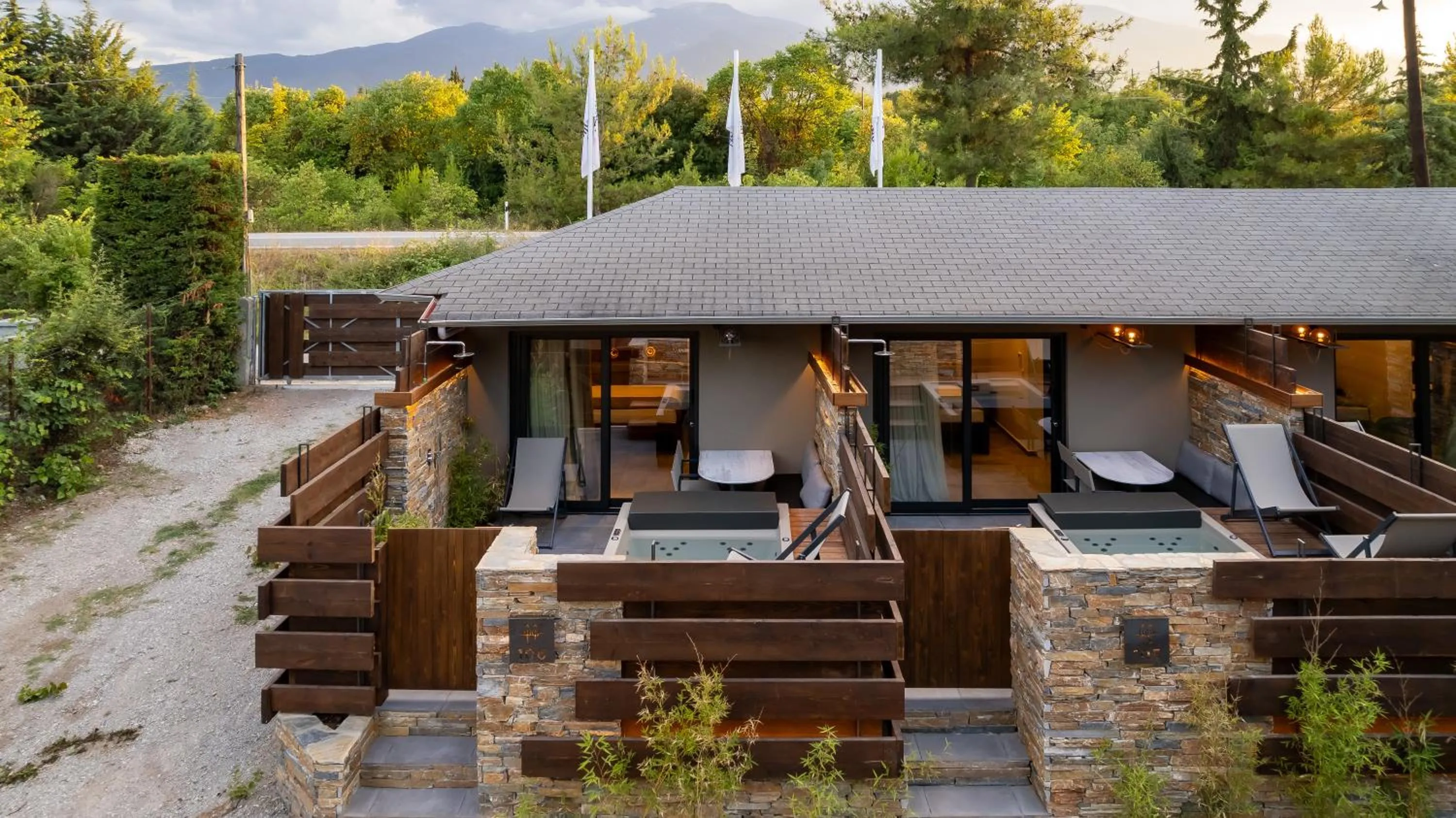 Property building in Sylvia Camping & Luxury Suites, Panel Hospitality Homes & Villas