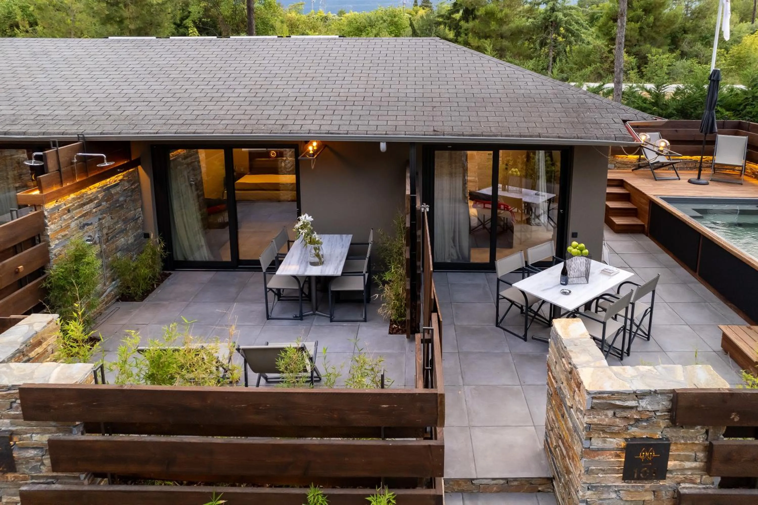 Property building in Sylvia Camping & Luxury Suites, Panel Hospitality Homes & Villas