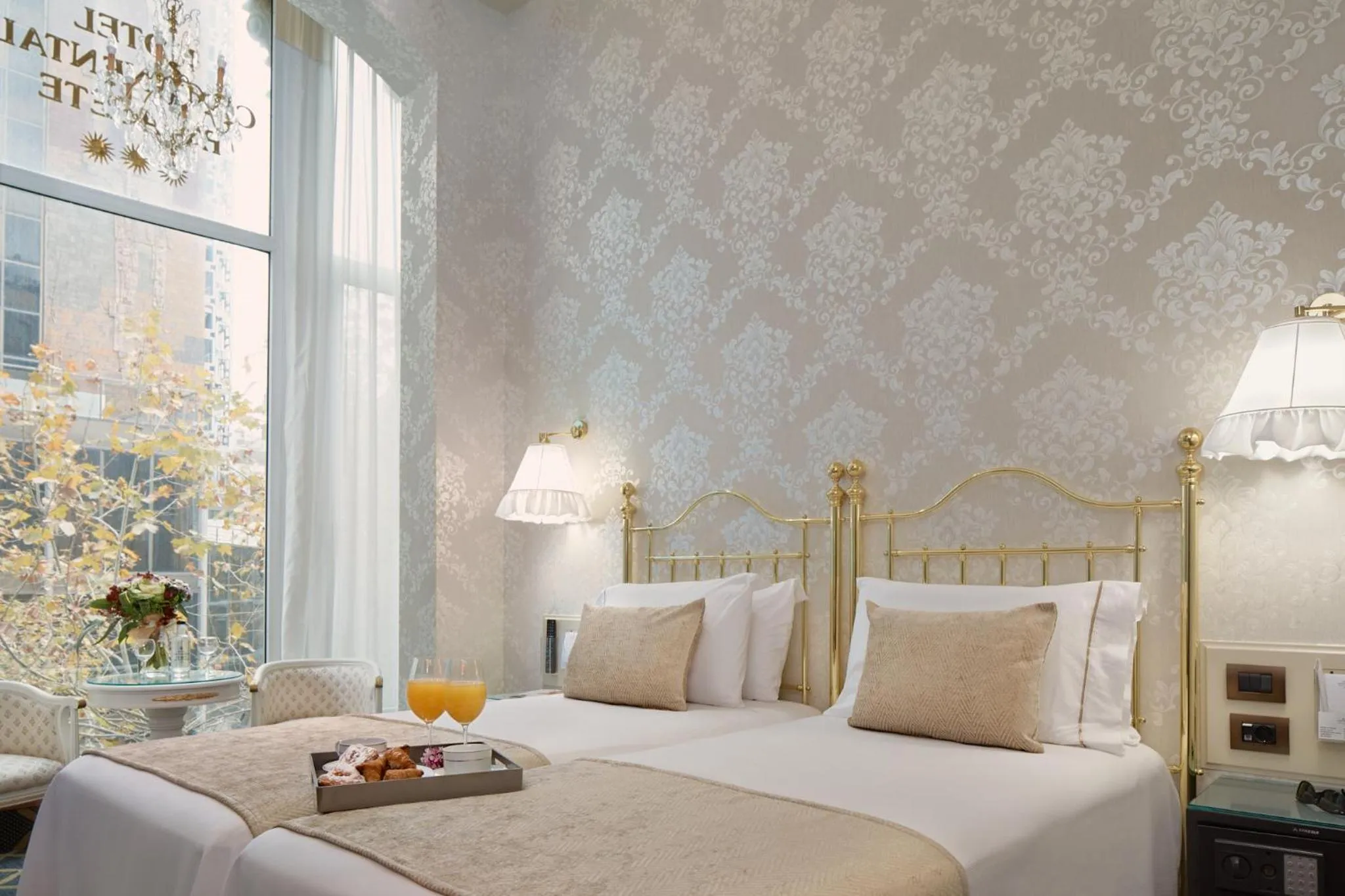 Bed in Hotel Continental Palacete