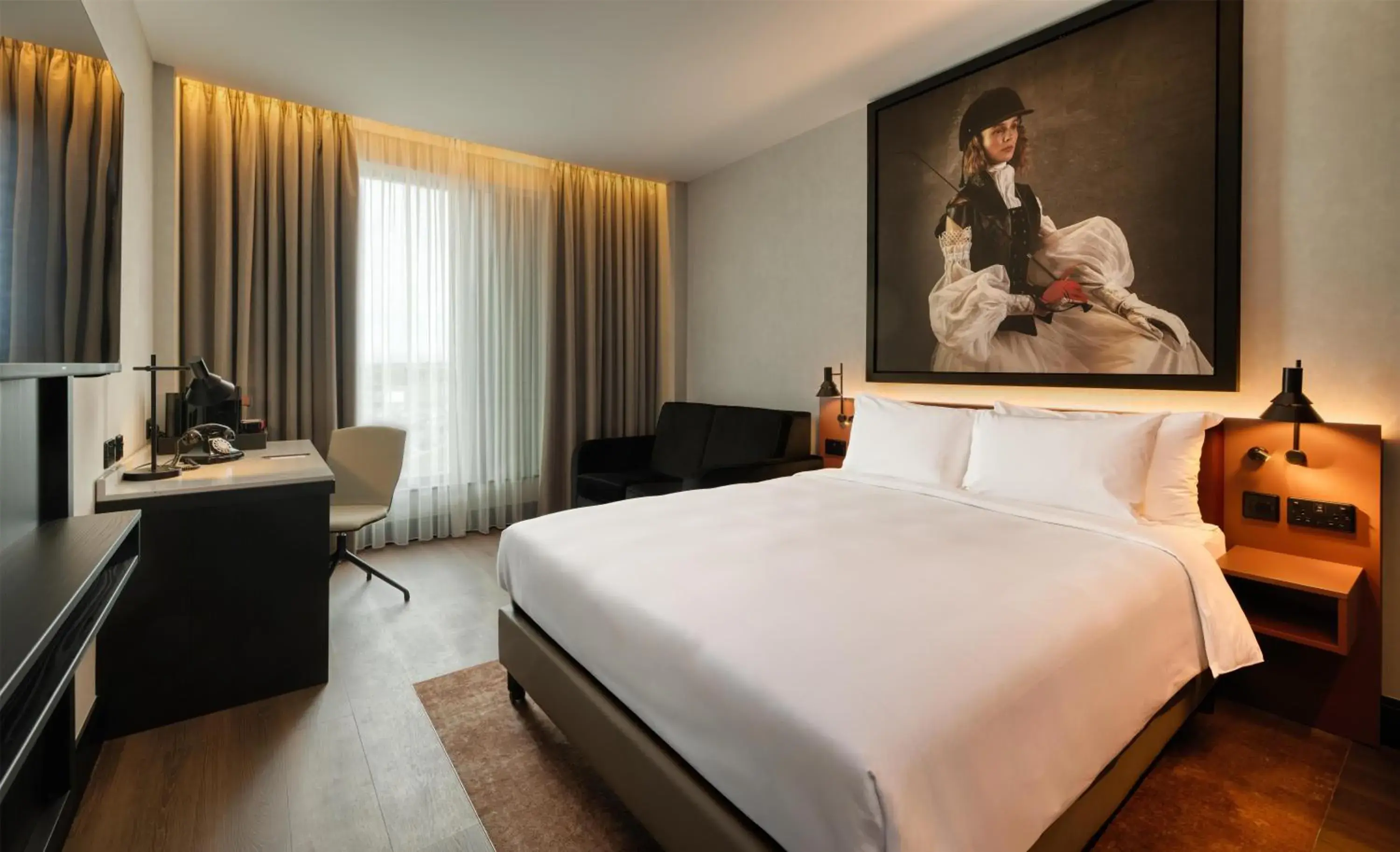 Superior Room with Sofa Bed in Radisson RED Galway Superior Room with Sofa Bed in Radisson RED Galway