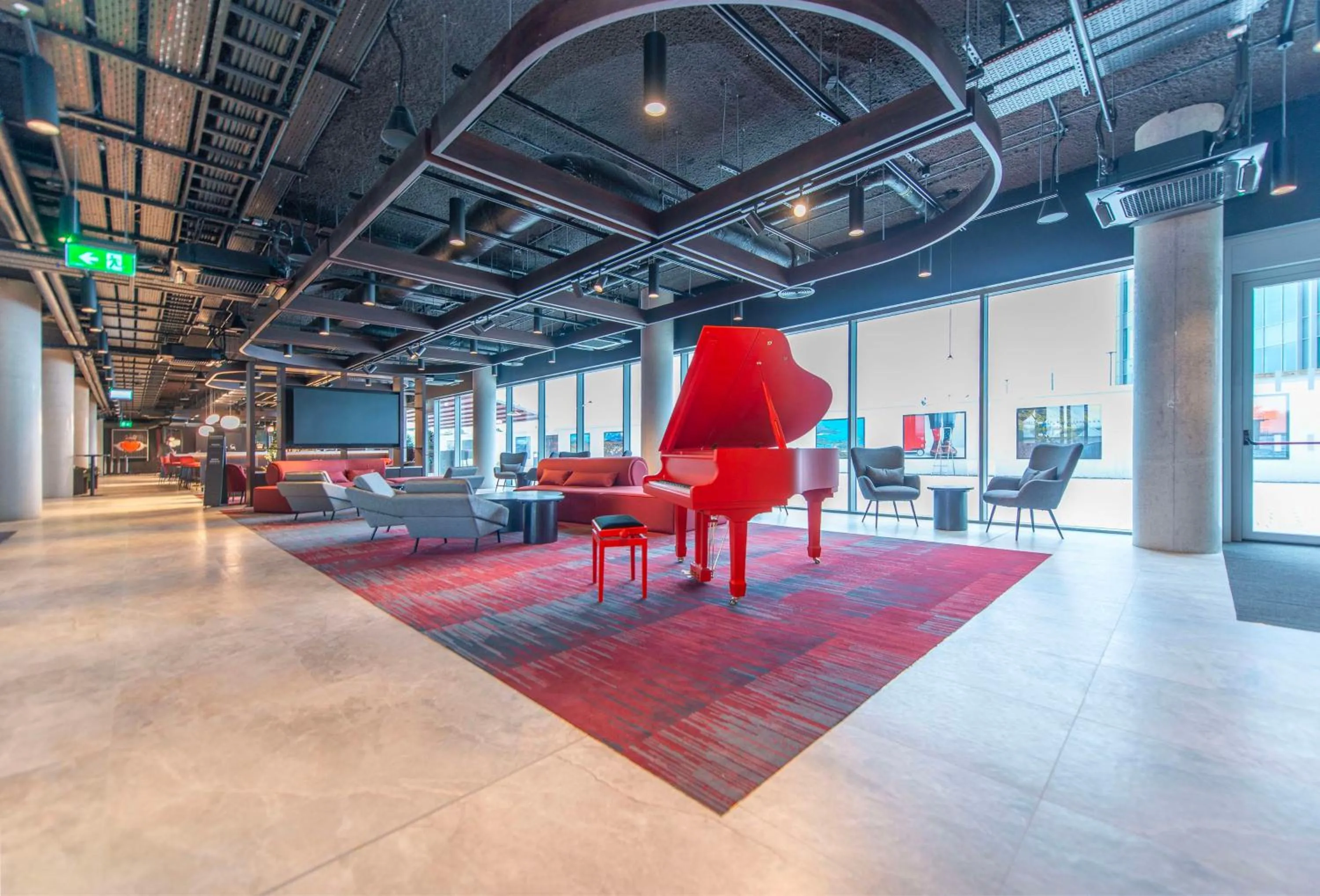 Lobby or reception in Radisson RED Galway