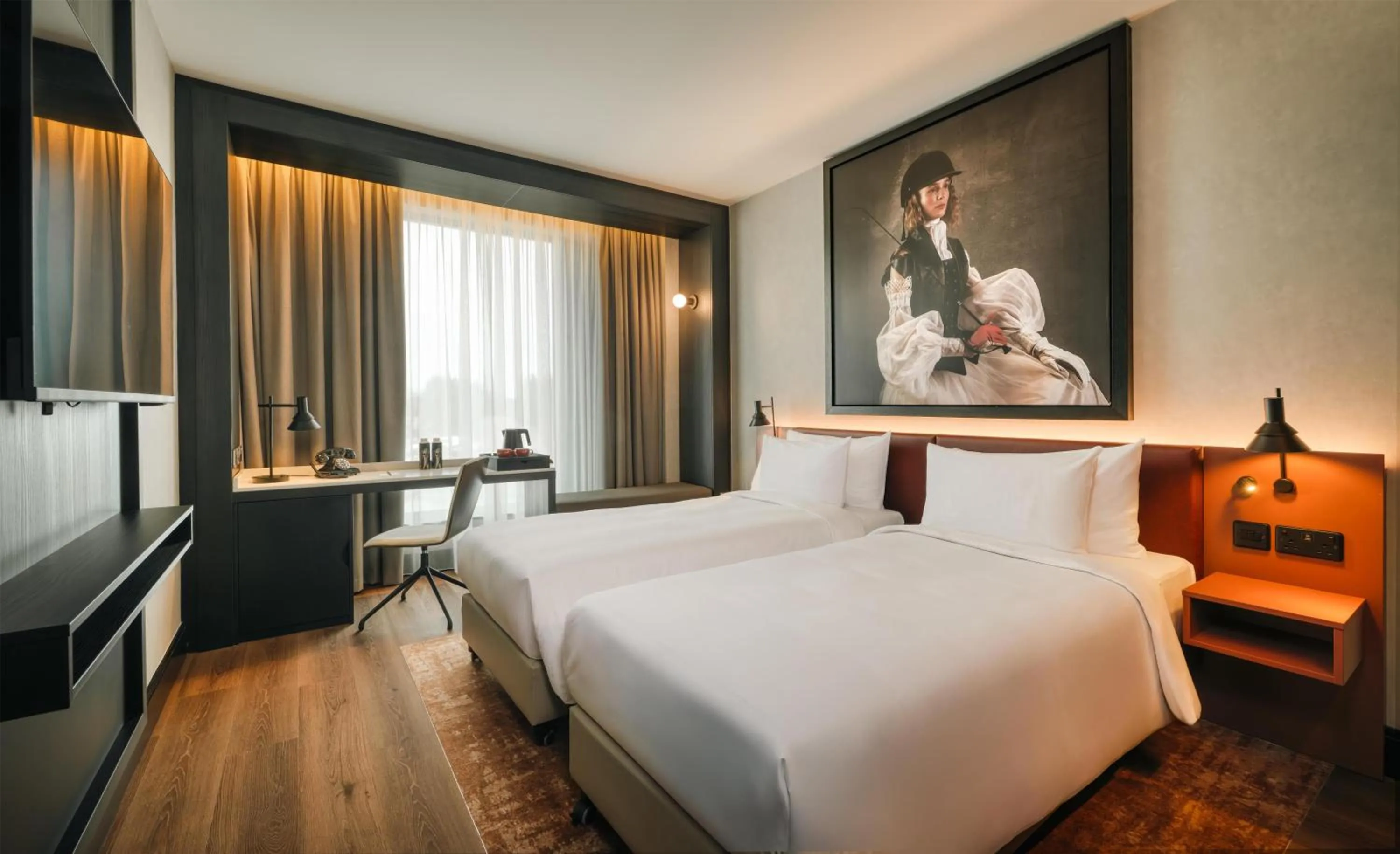 Bedroom, Bed in Radisson RED Galway