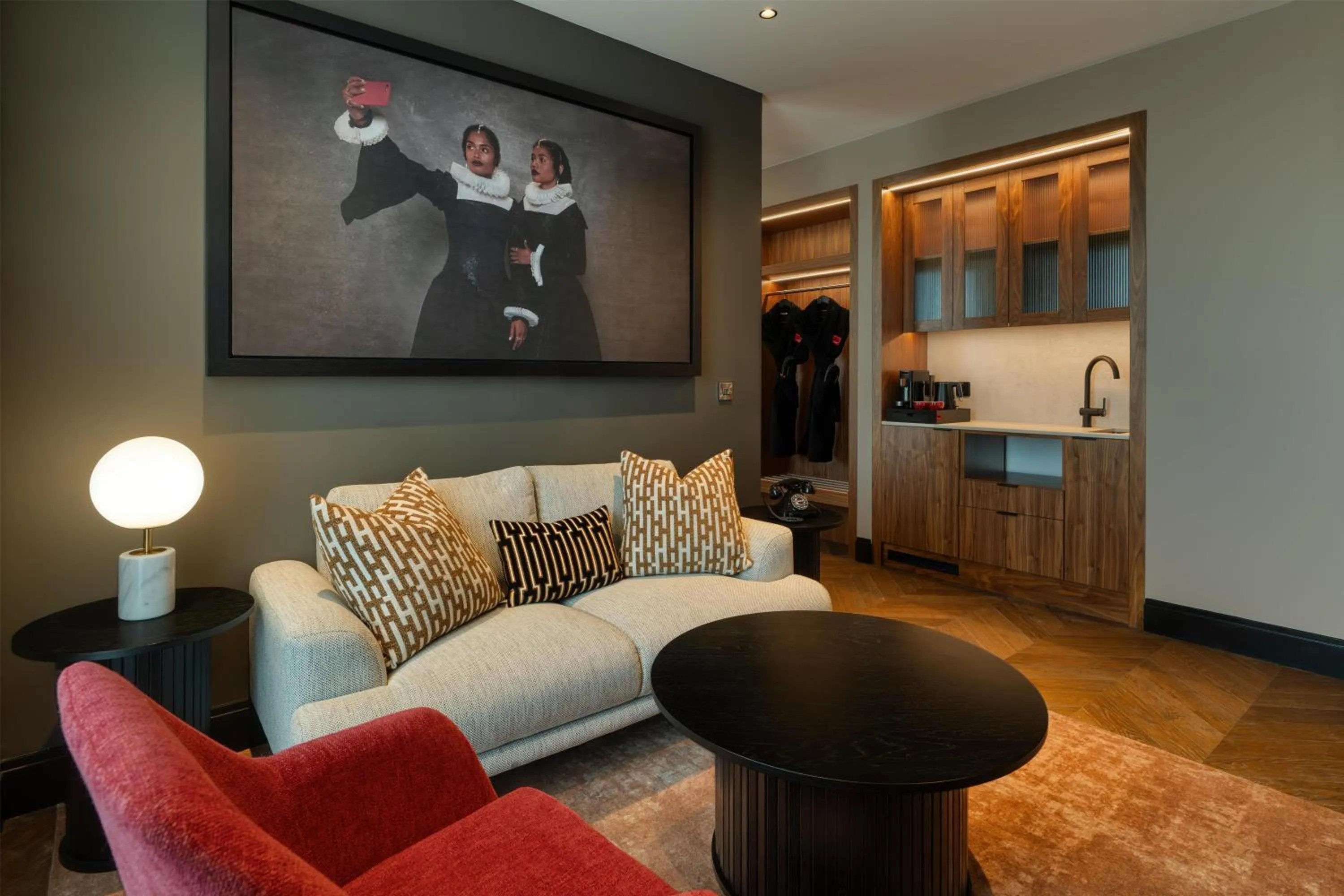 Kitchen or kitchenette in Radisson RED Galway