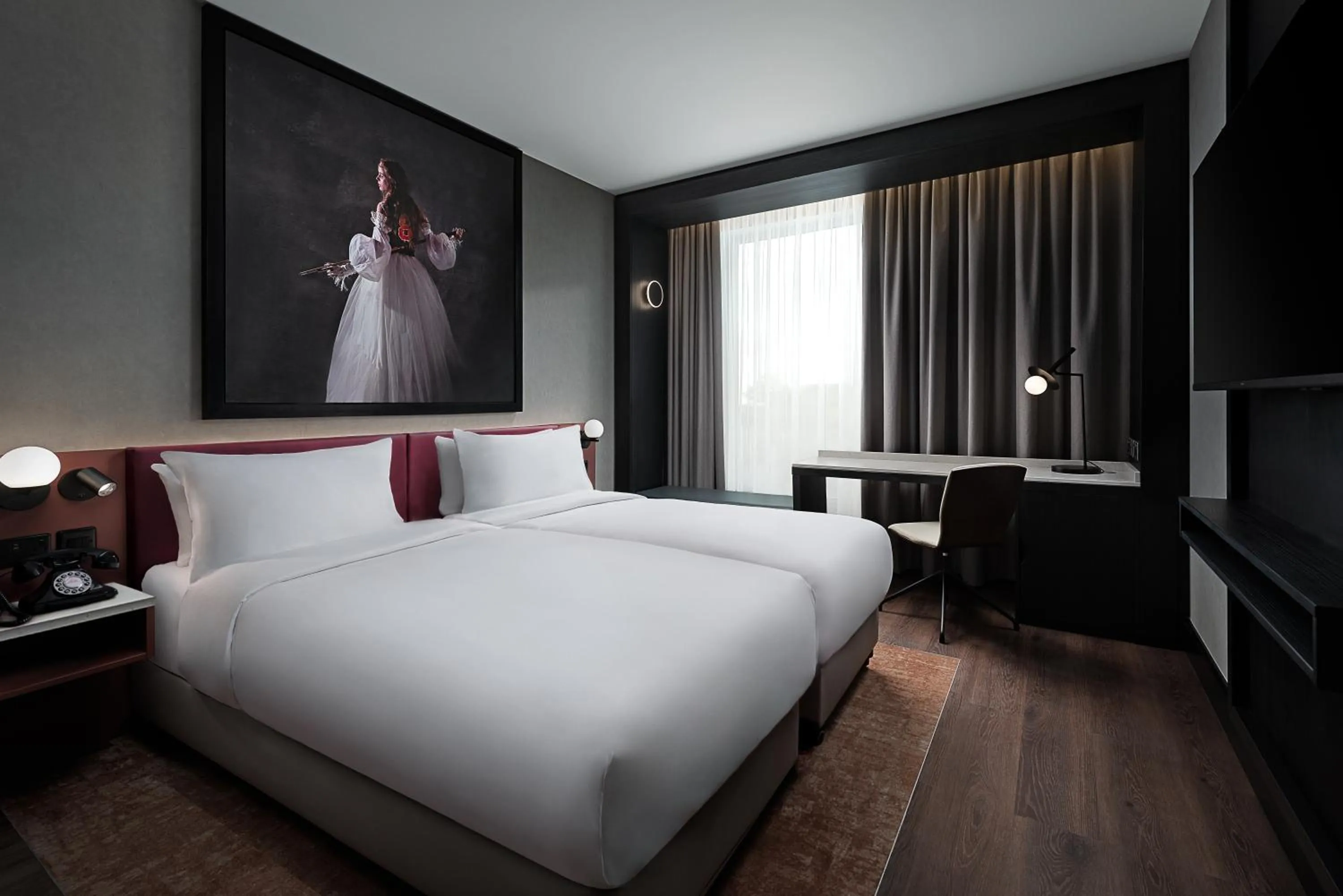 Bed in Radisson RED Galway