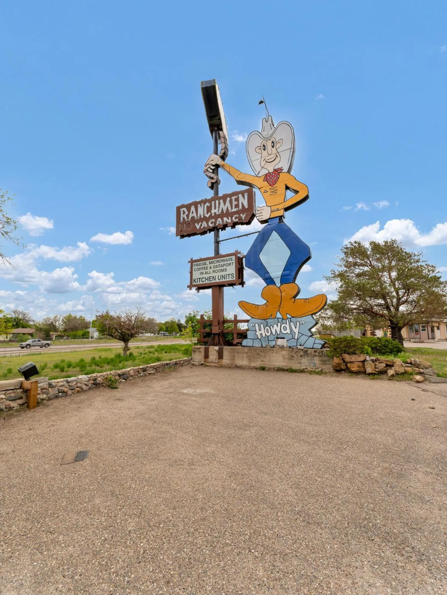 Property logo or sign in Ranchmen Motel