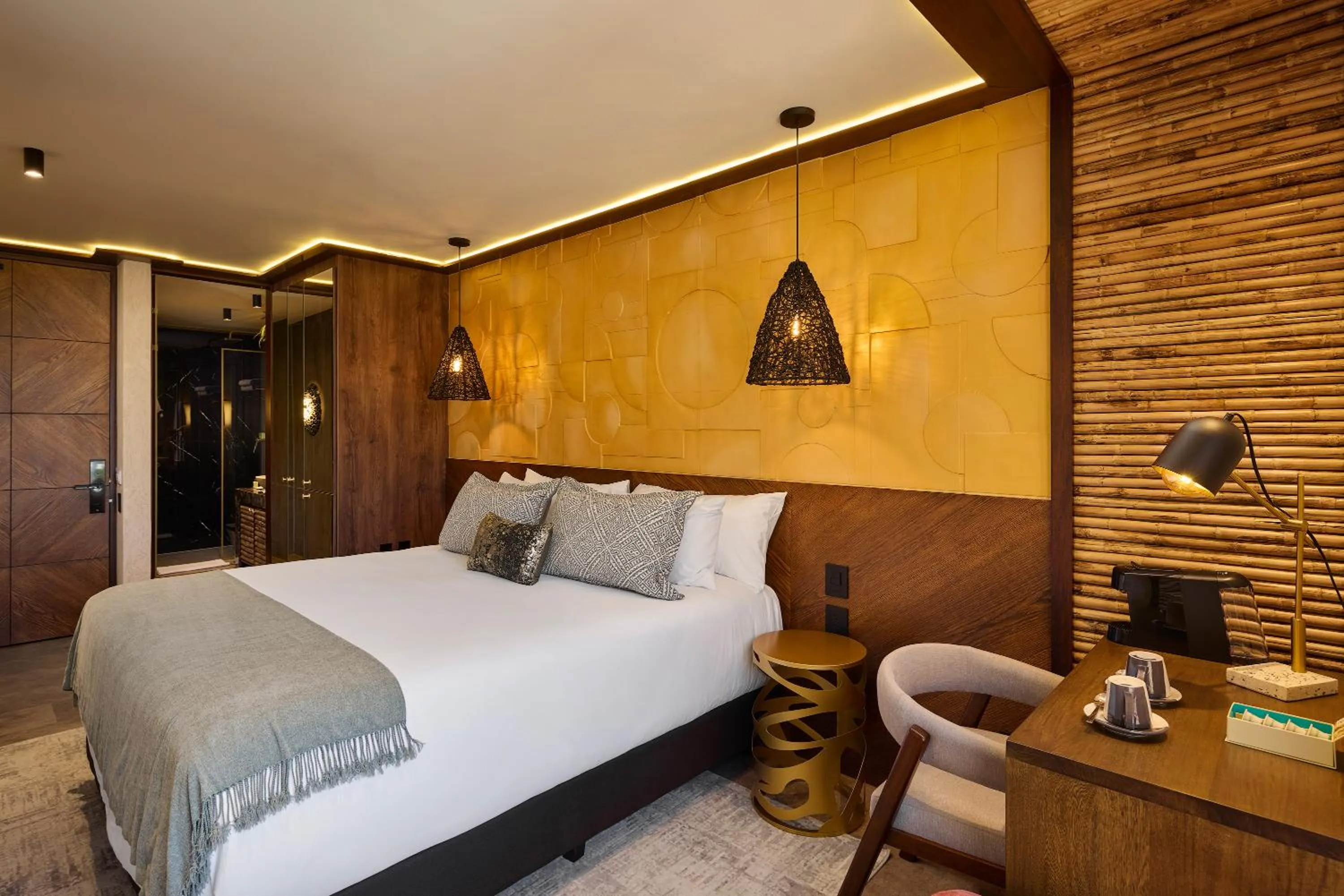 Photo of the whole room, Bed in Golden Valley Hotel