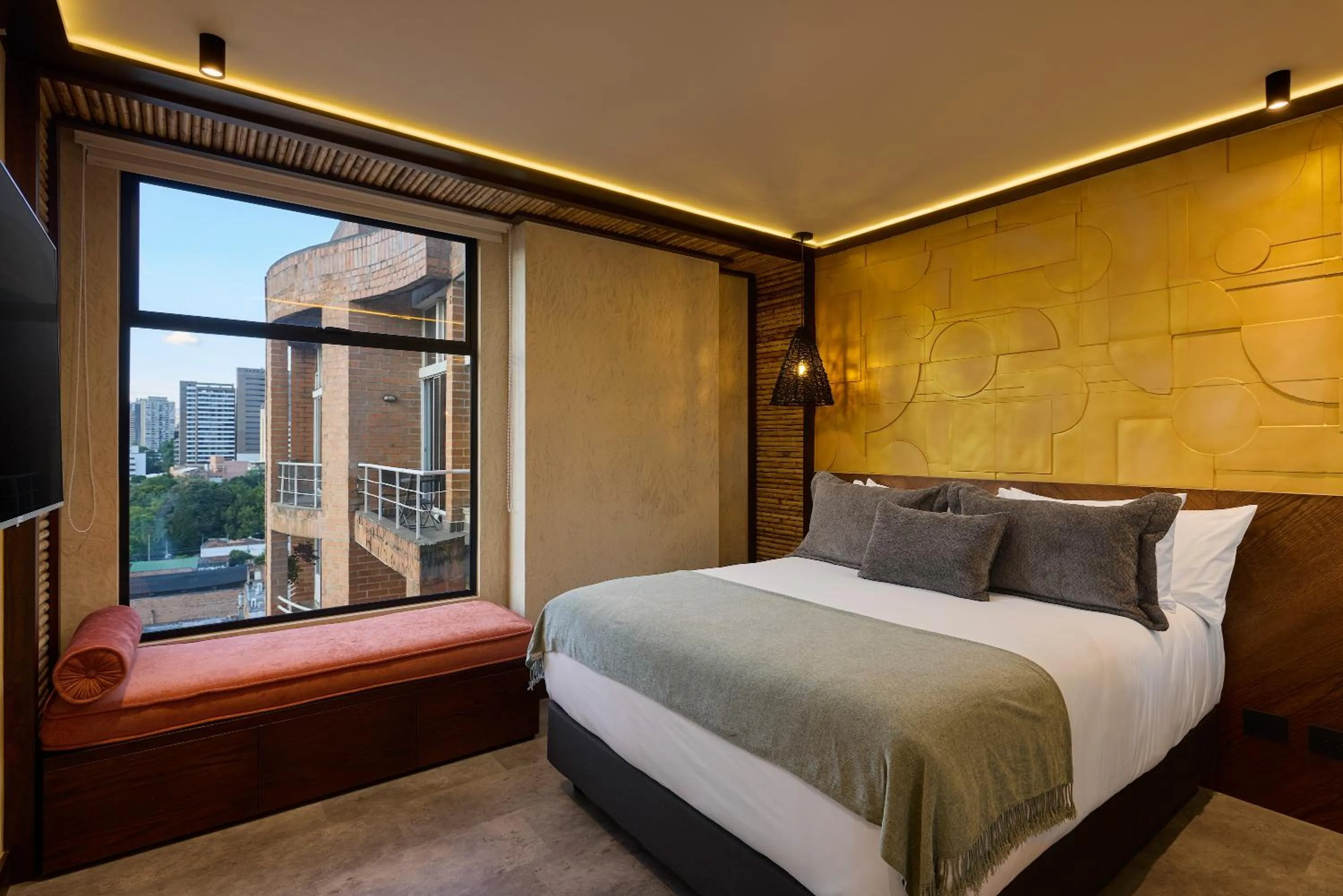 Photo of the whole room, Bed in Golden Valley Hotel