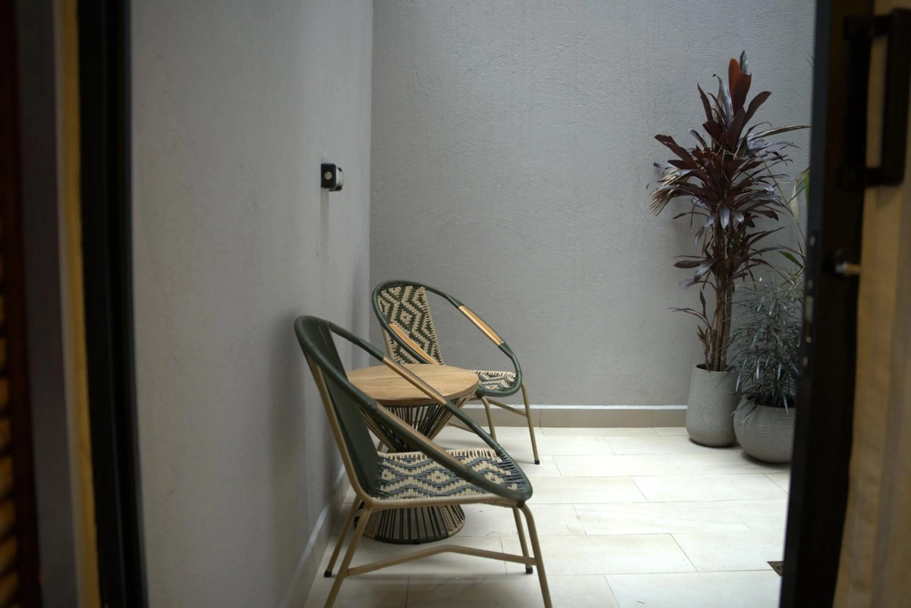 Patio in Golden Valley Hotel