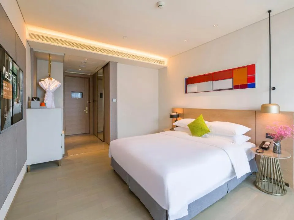 Photo of the whole room in The Mulian Hotel of Guangzhou Nansha Fenghuang Lake