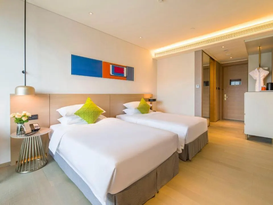 Photo of the whole room in The Mulian Hotel of Guangzhou Nansha Fenghuang Lake