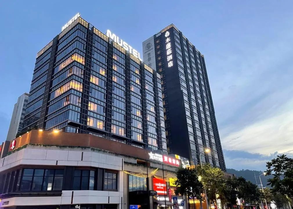 Property building in The Mulian Hotel of Guangzhou Nansha Fenghuang Lake