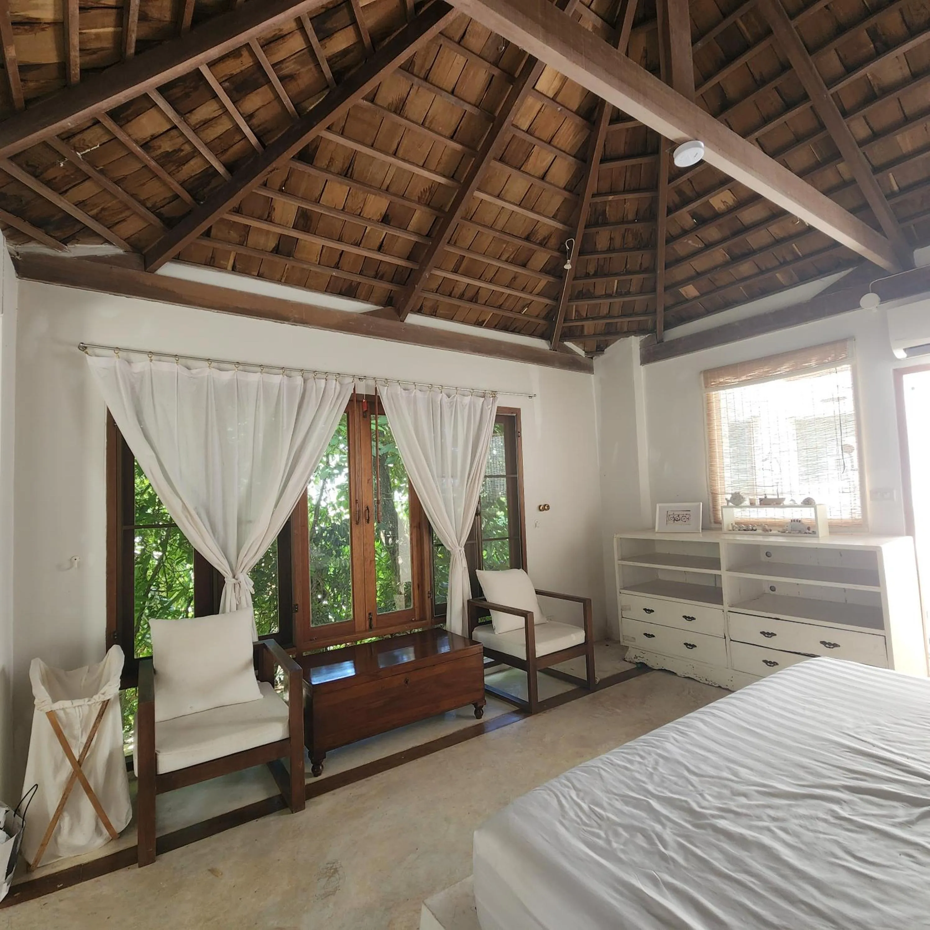 Bed in The Hip House Villa Phuket