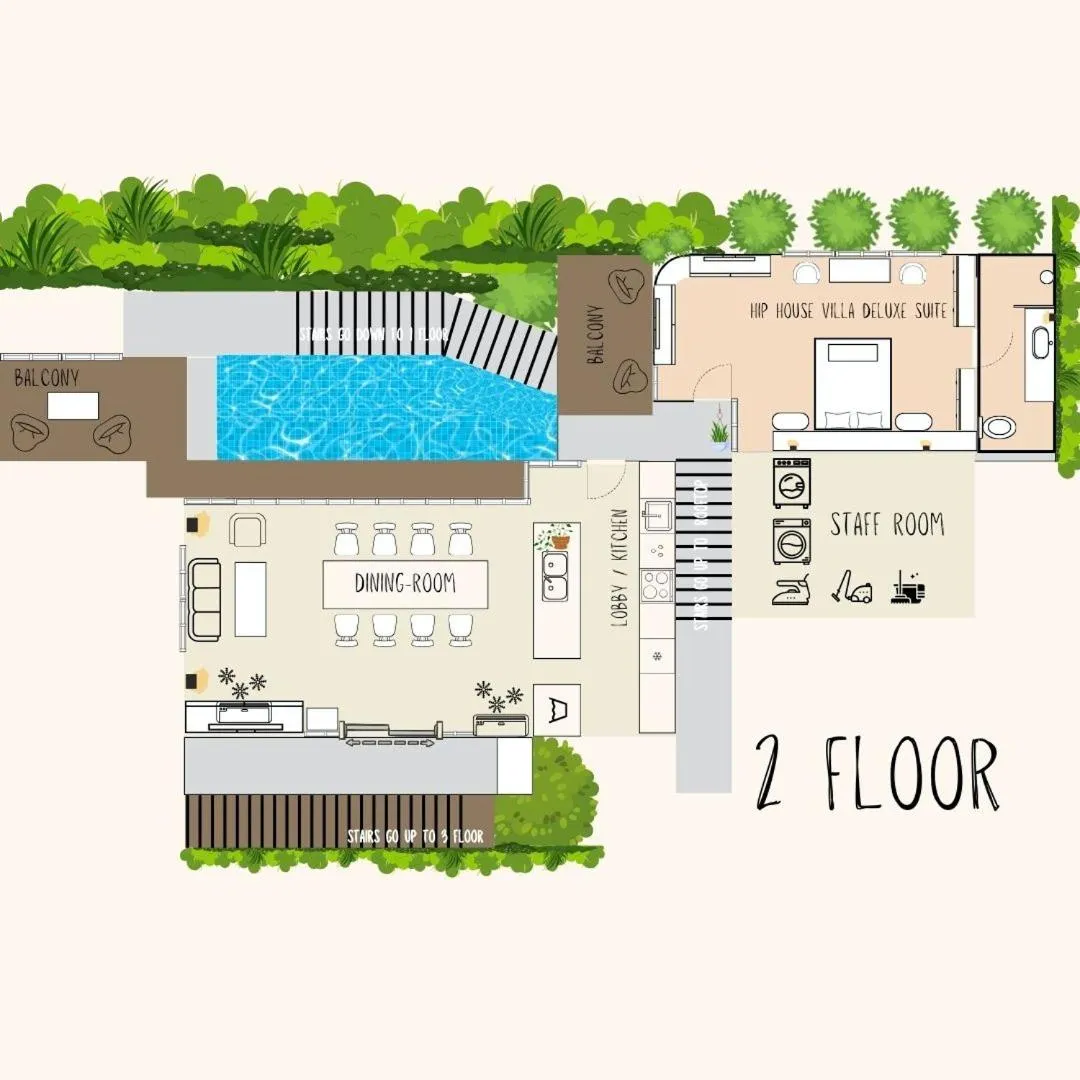 Property building in The Hip House Villa Phuket