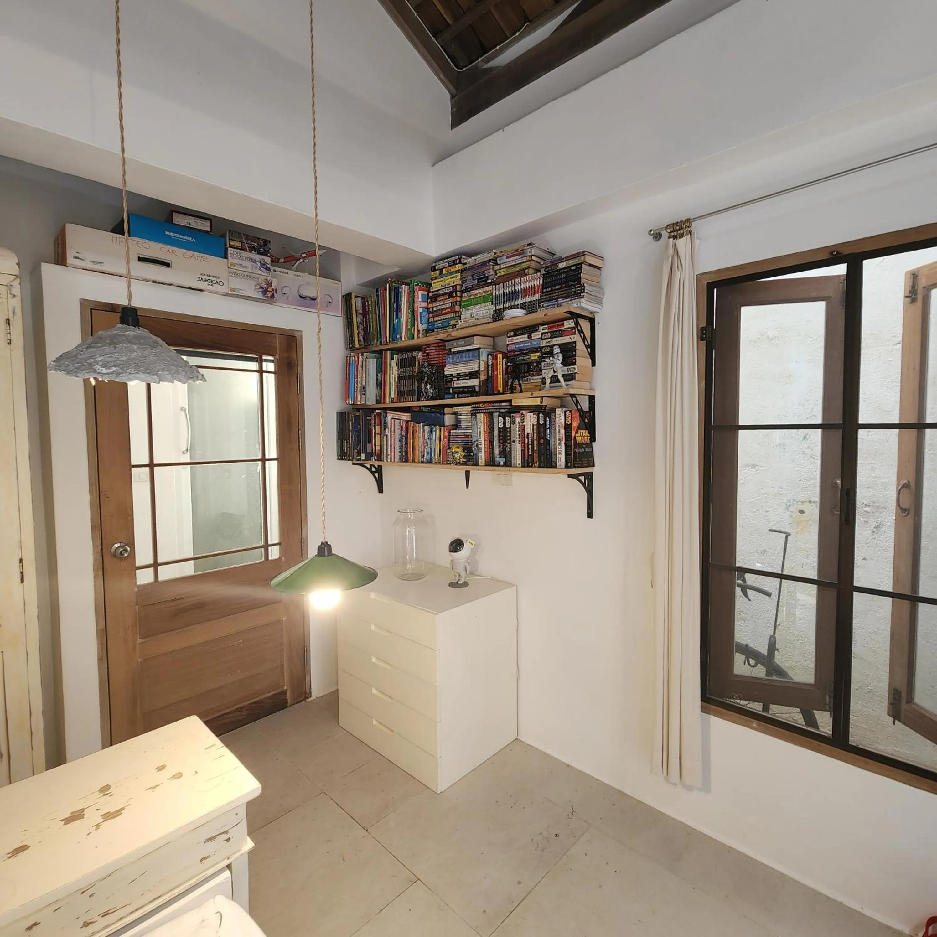 Bed in The Hip House Villa Phuket