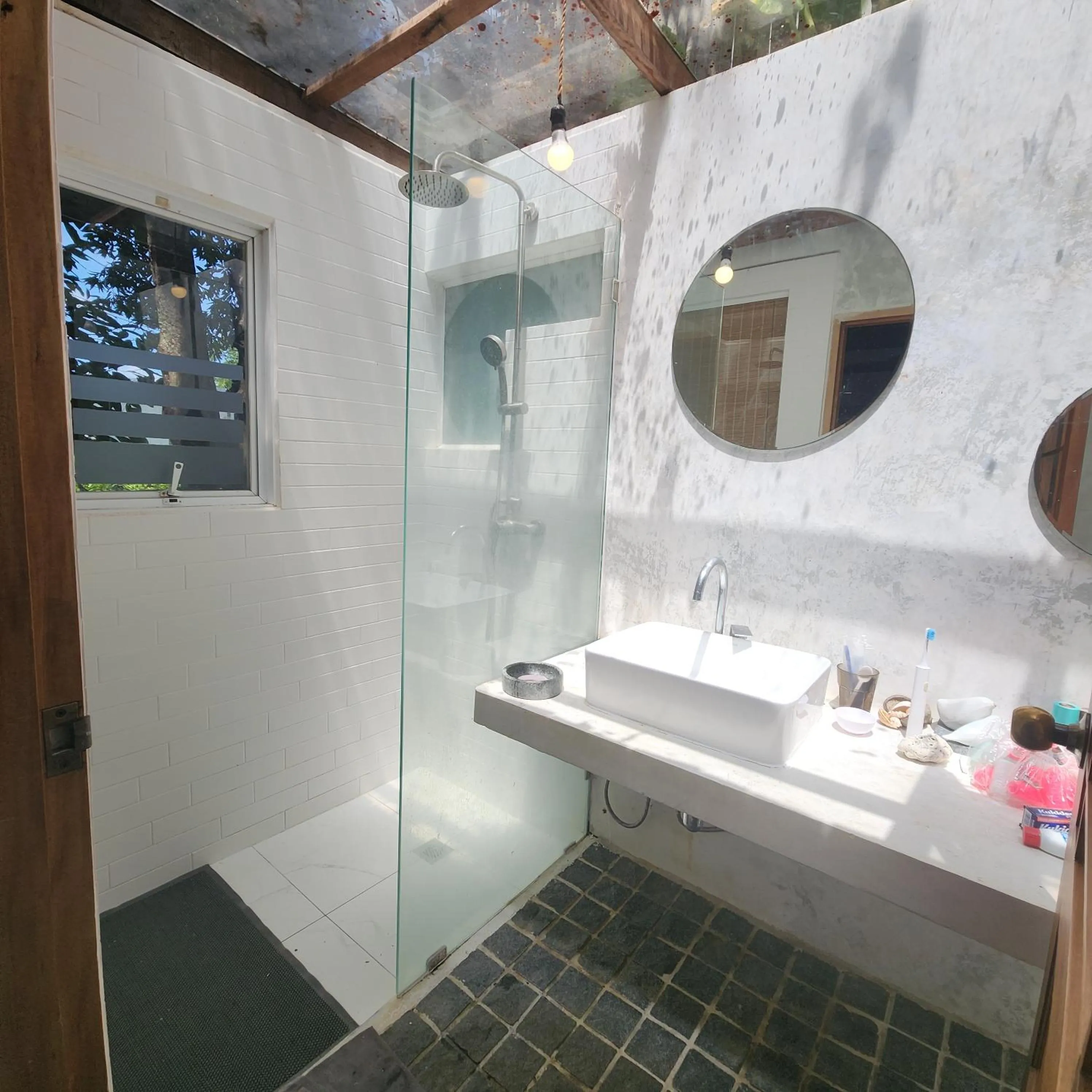 Shower in The Hip House Villa Phuket