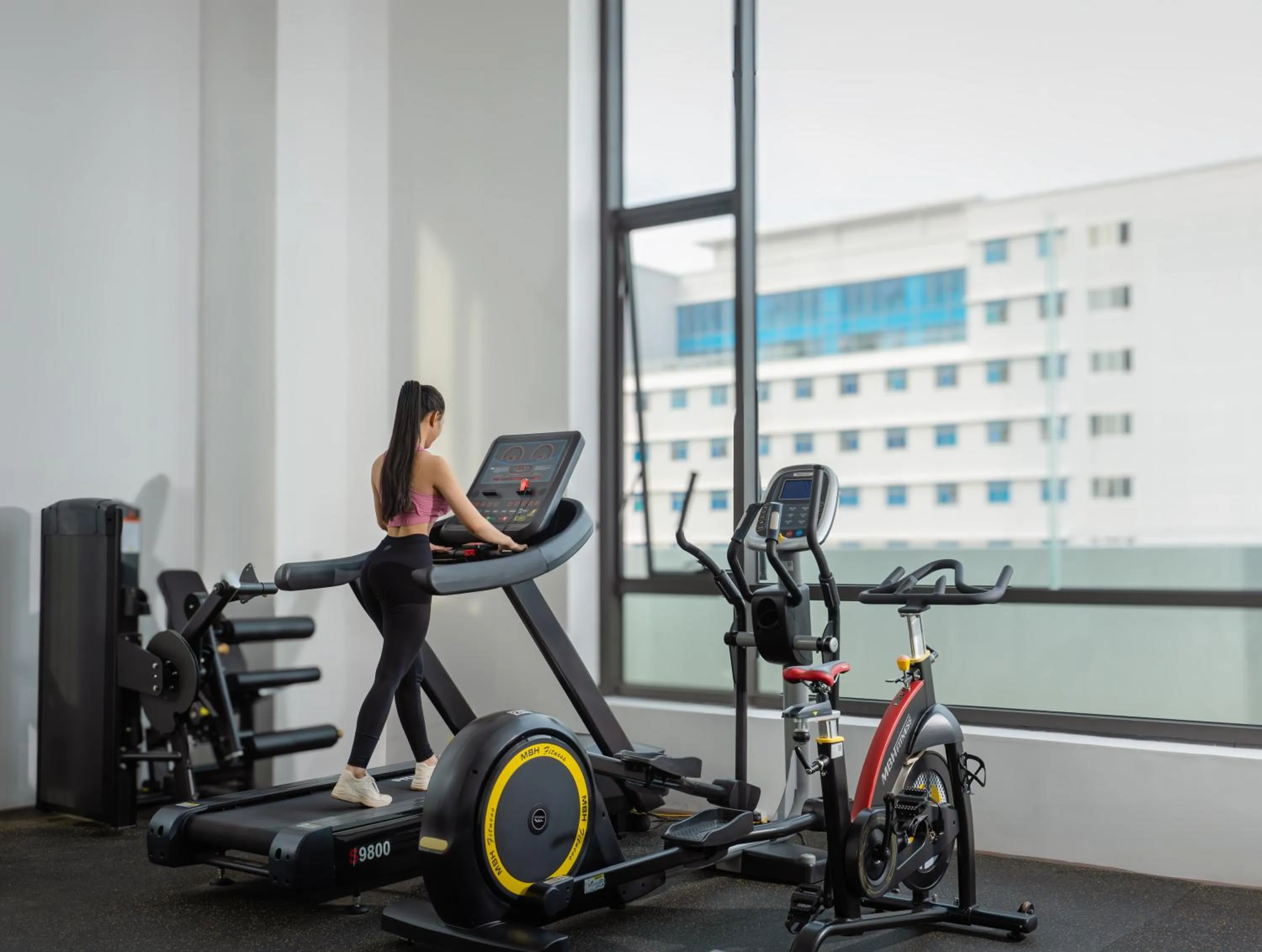Fitness centre/facilities in Sea Soul Hotel