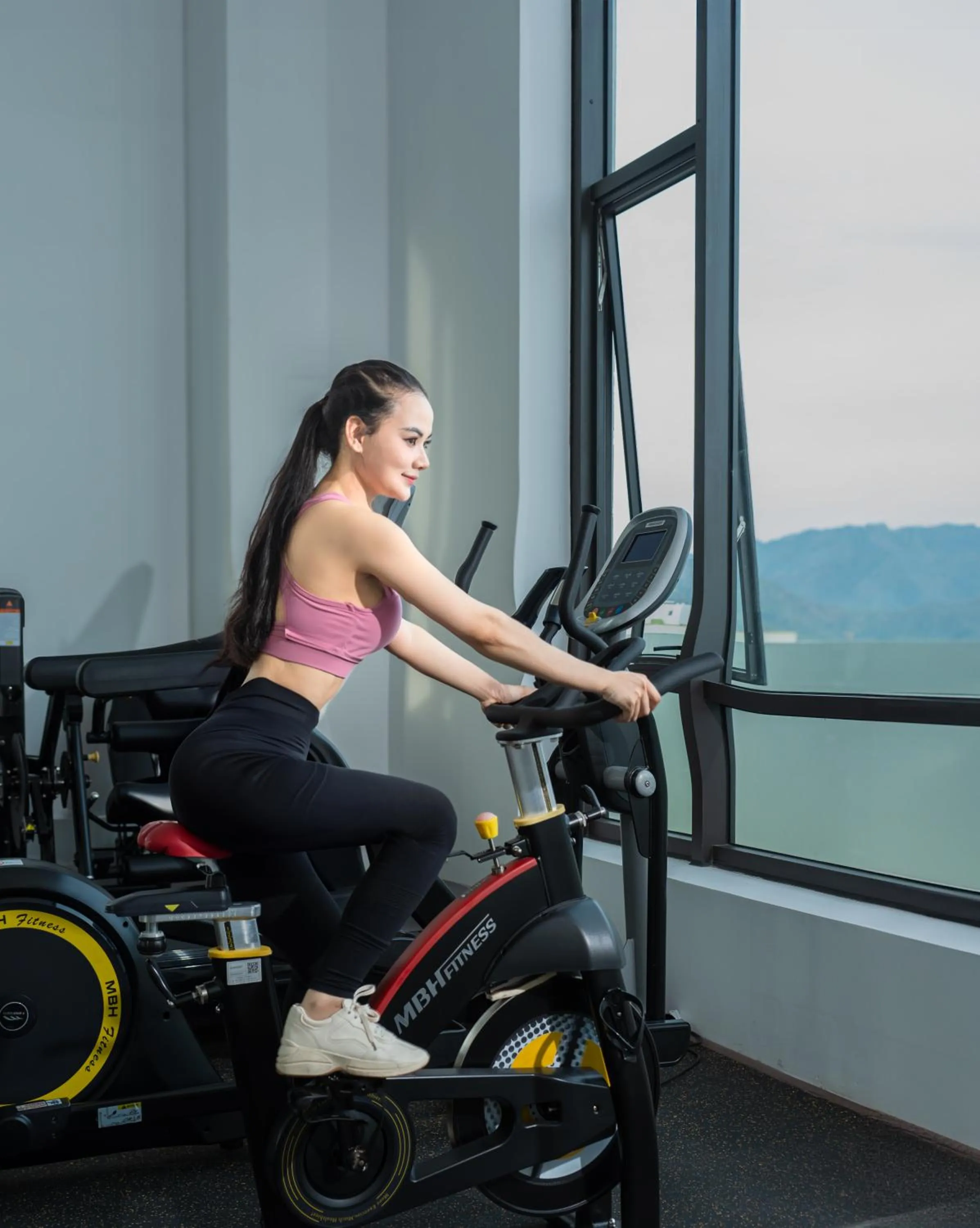 Fitness centre/facilities in Sea Soul Hotel