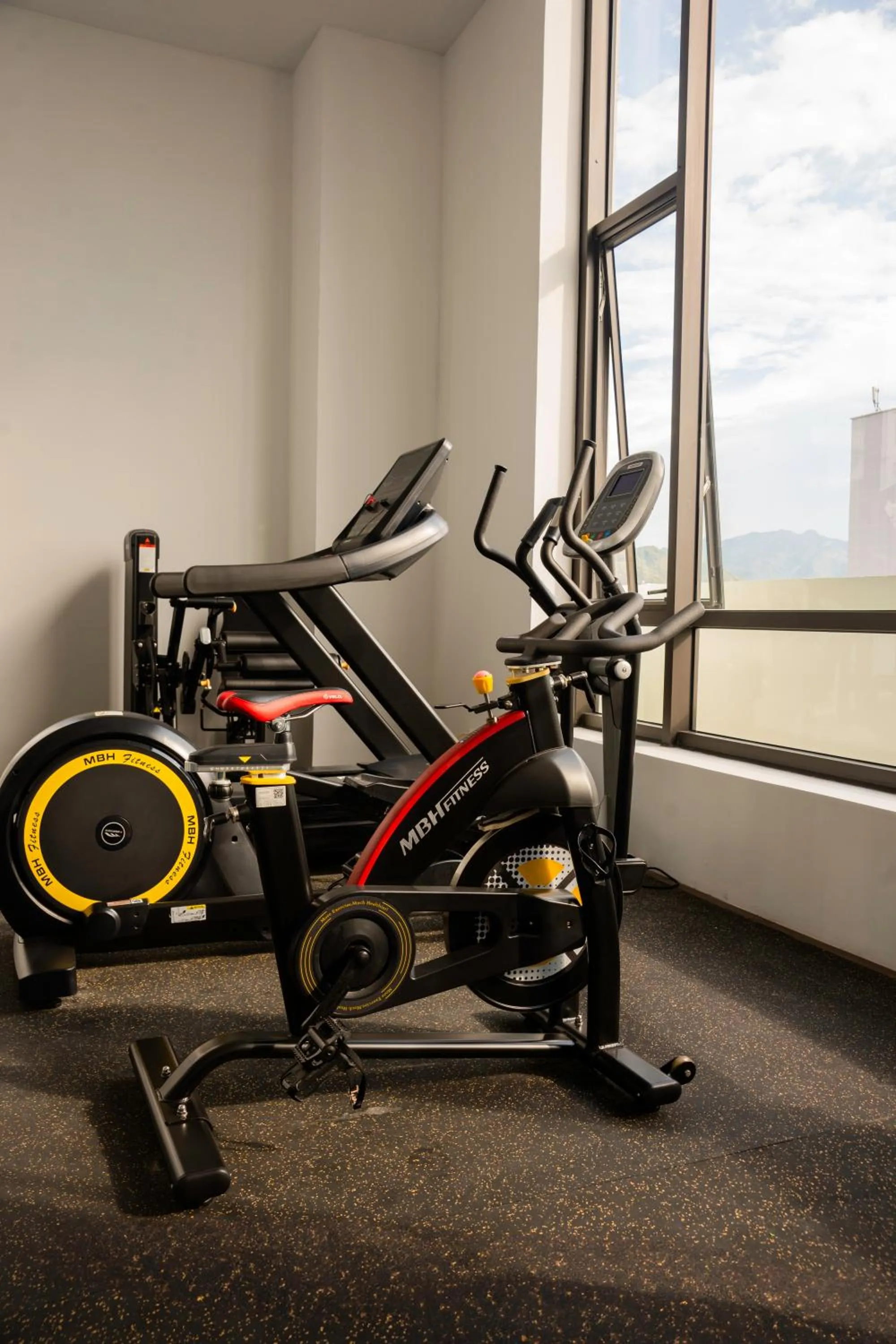 Fitness centre/facilities in Sea Soul Hotel