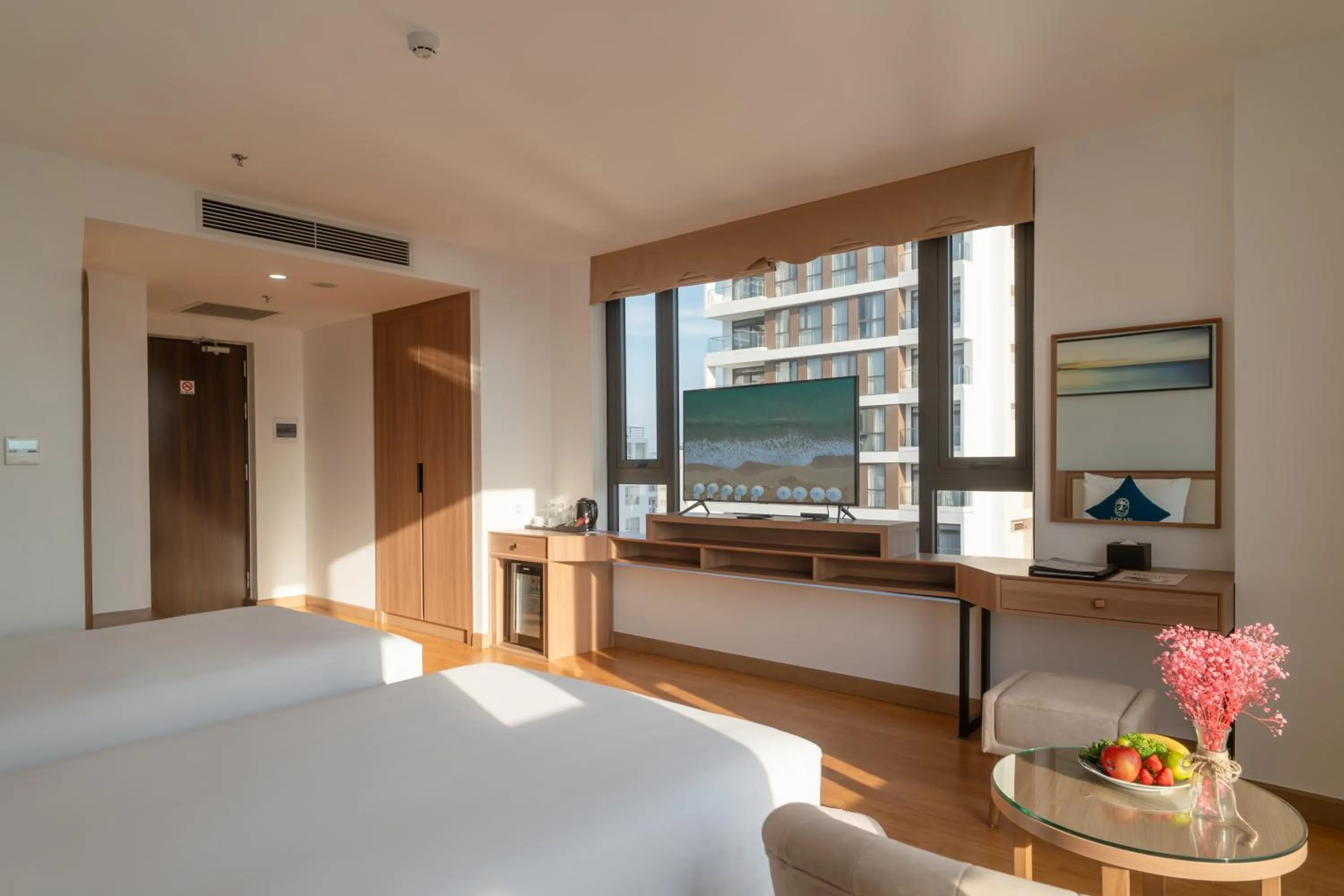 Bed in Sea Soul Hotel