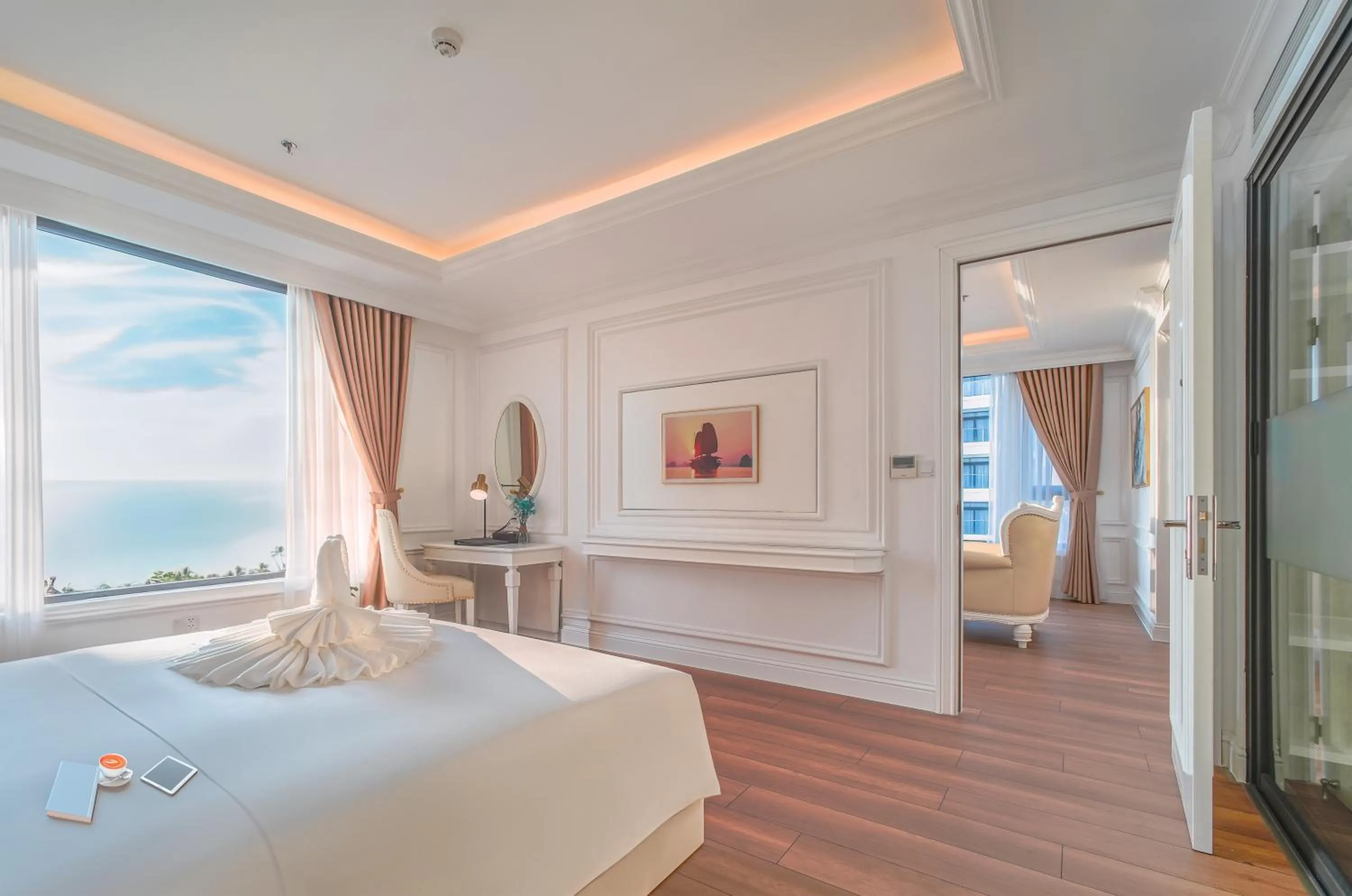 View (from property/room), Bed in Sea Soul Hotel