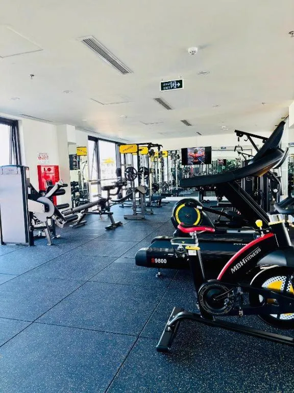 Fitness centre/facilities in Sea Soul Hotel