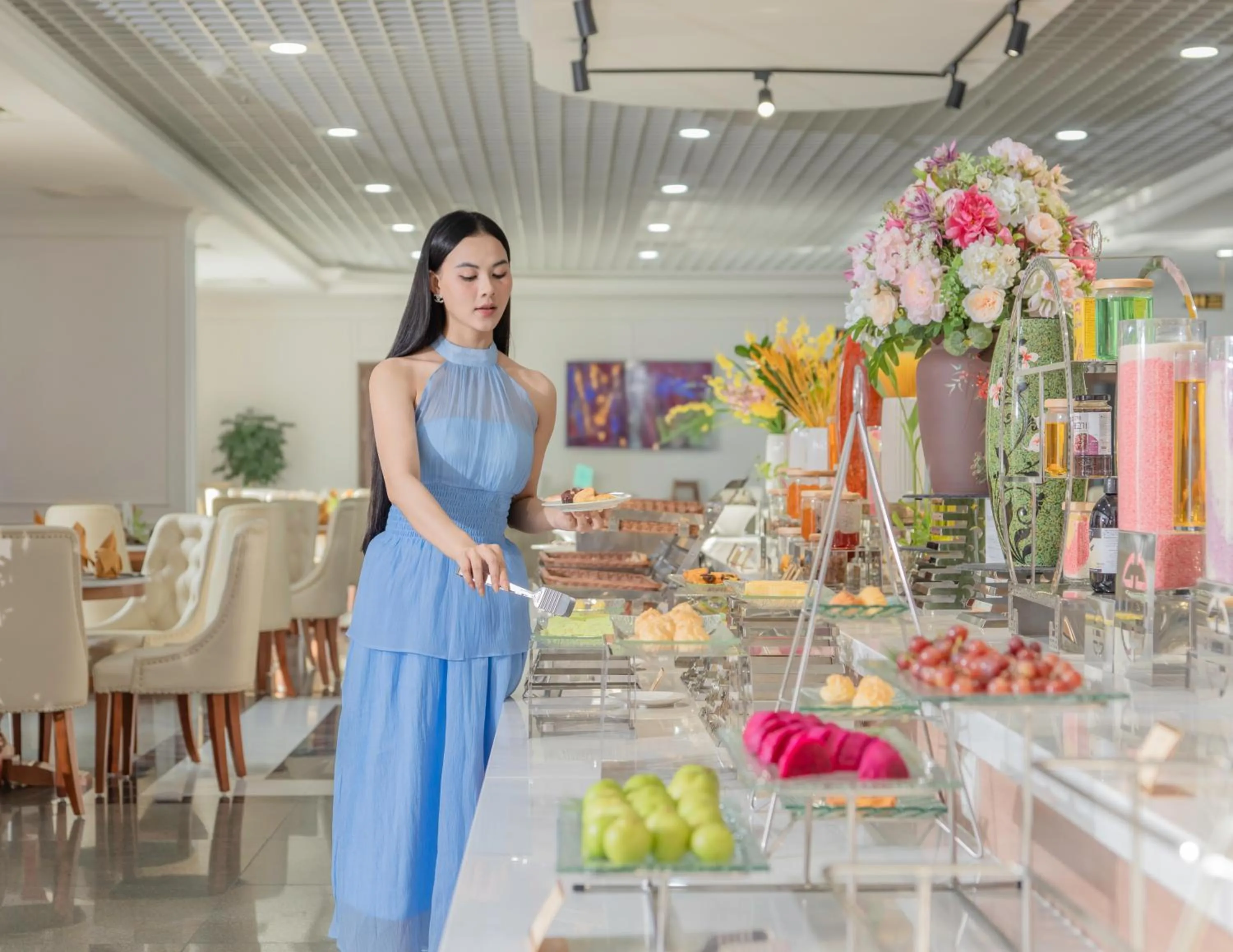Buffet breakfast in Sea Soul Hotel