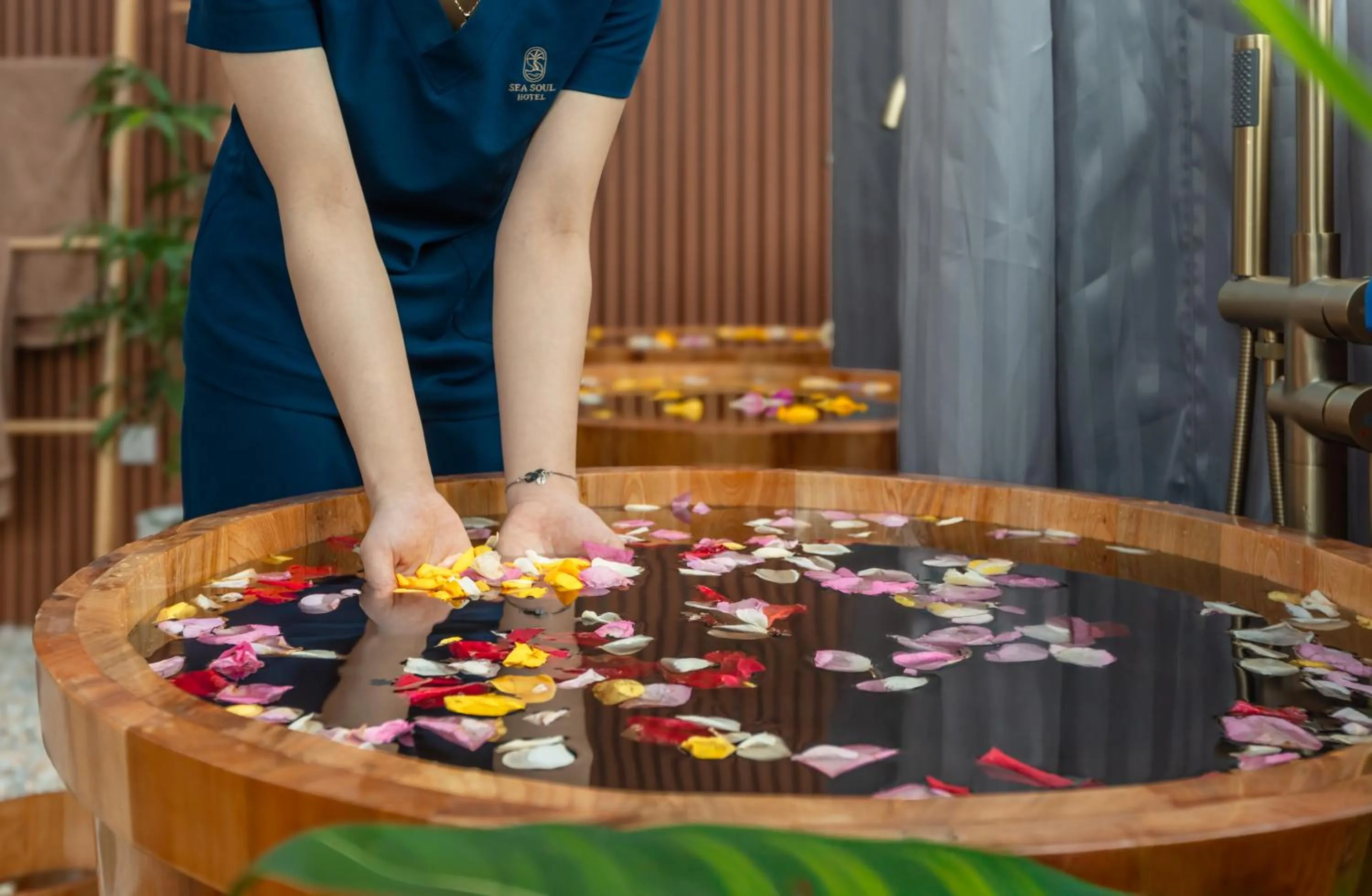 Spa and wellness centre/facilities in Sea Soul Hotel