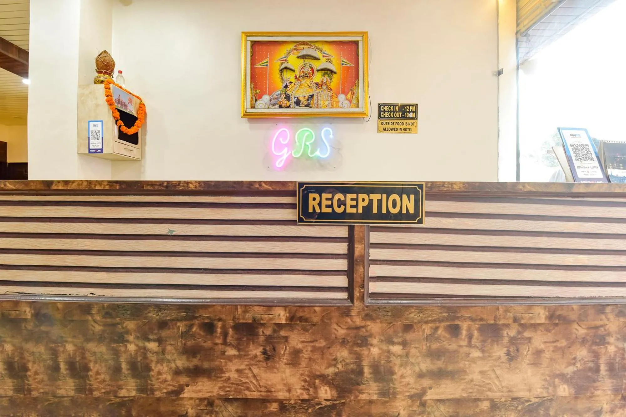 Lobby or reception in FabHotel Govindam Royal Stay